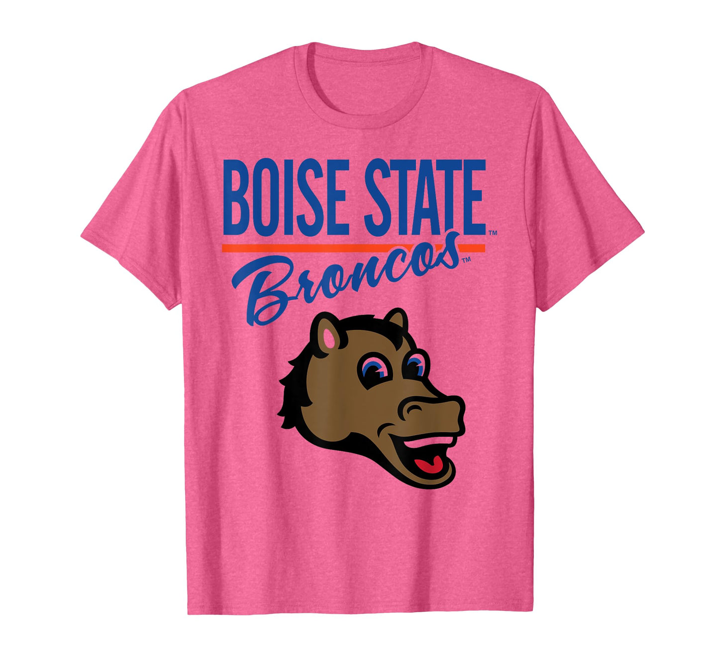Boise State Broncos Mascot White Officially Licensed T-Shirt