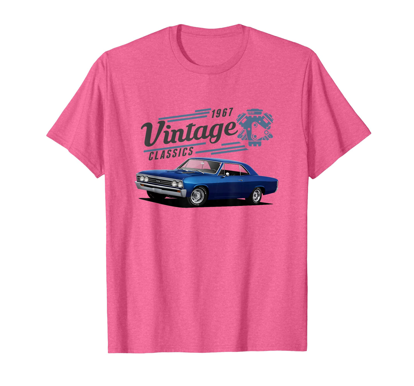 1967 67 Chevelle SS Trending Chevys Vintage Muscle Car T-Shirt