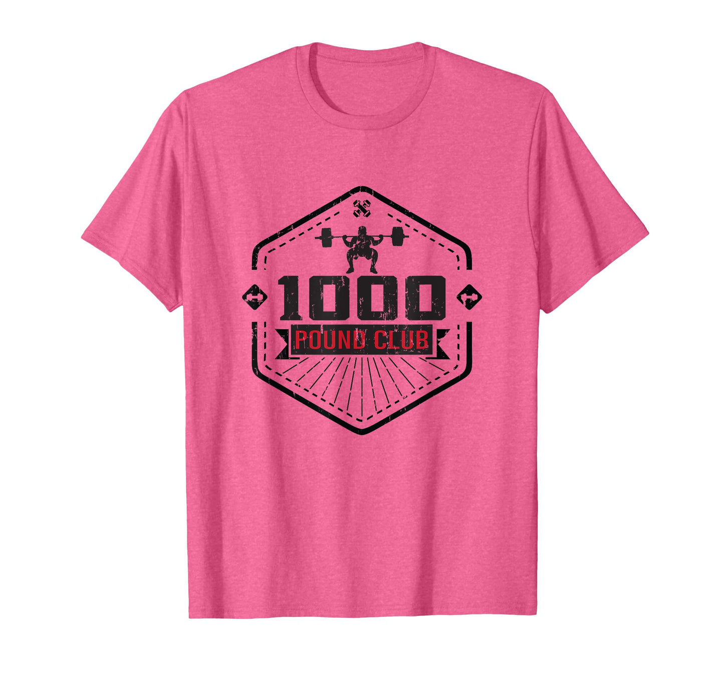1000 Pound Club - Weightlifting Weights Gym Mens T-Shirt