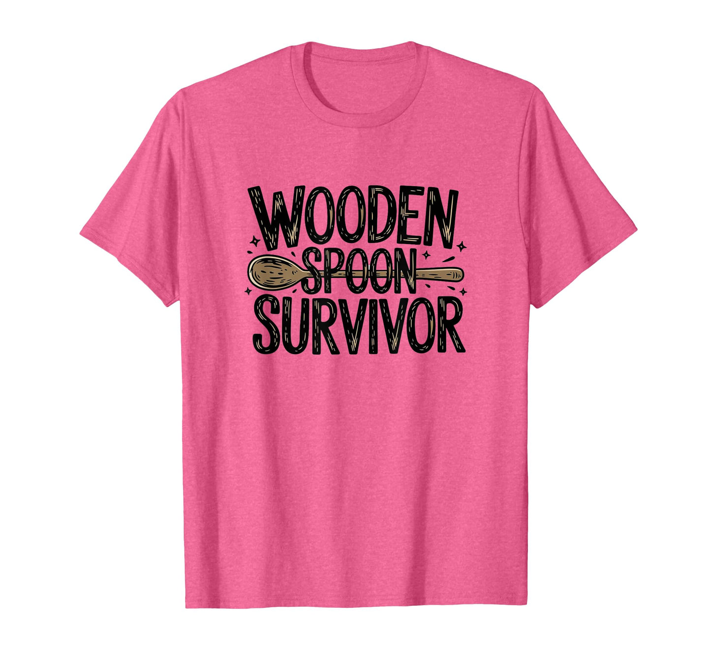 Wooden Spoon Survivor Vintage Inspired T-Shirt