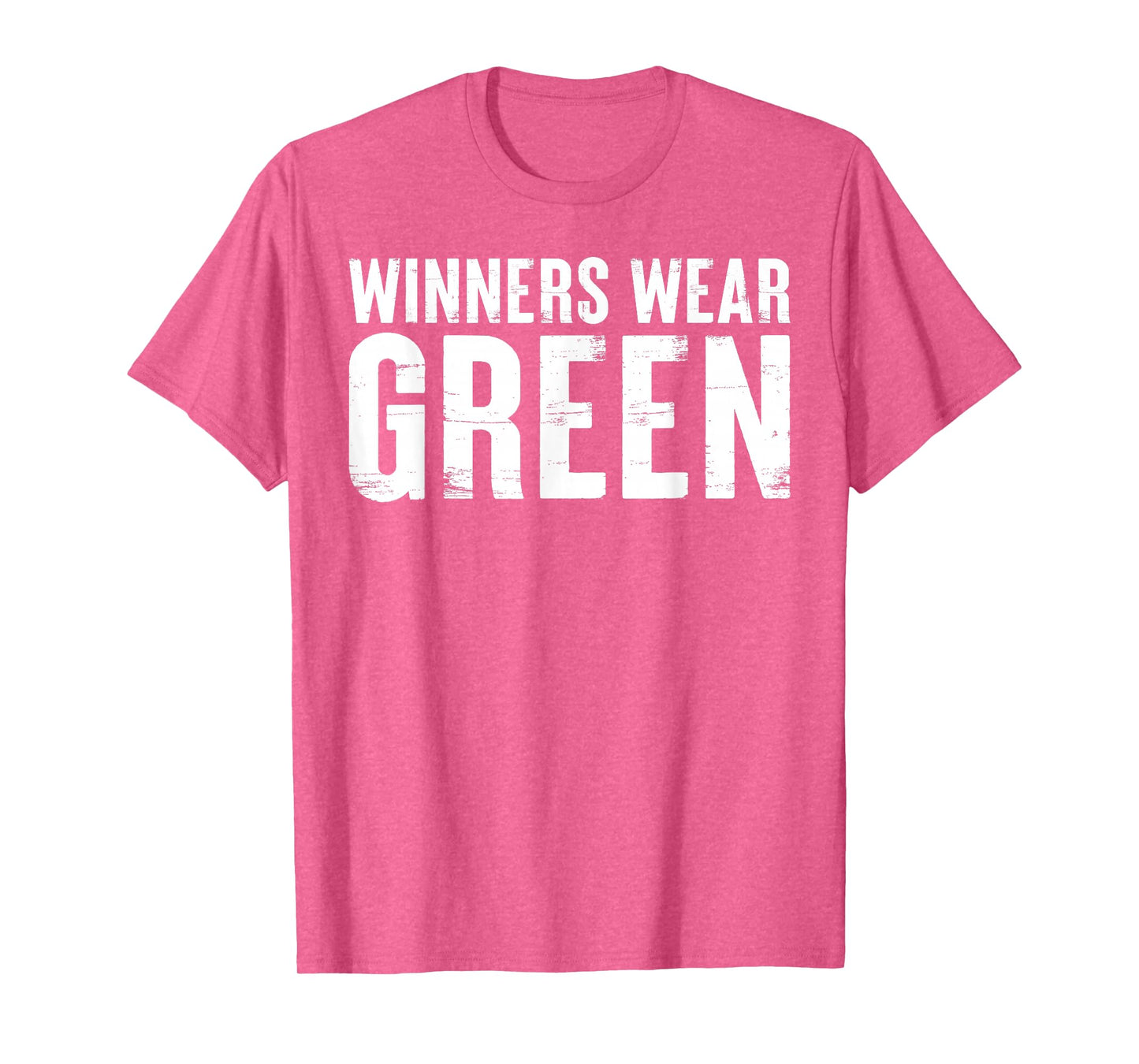 Winners Wear Green Color War Game Wear Team Spirit Camp T-Shirt