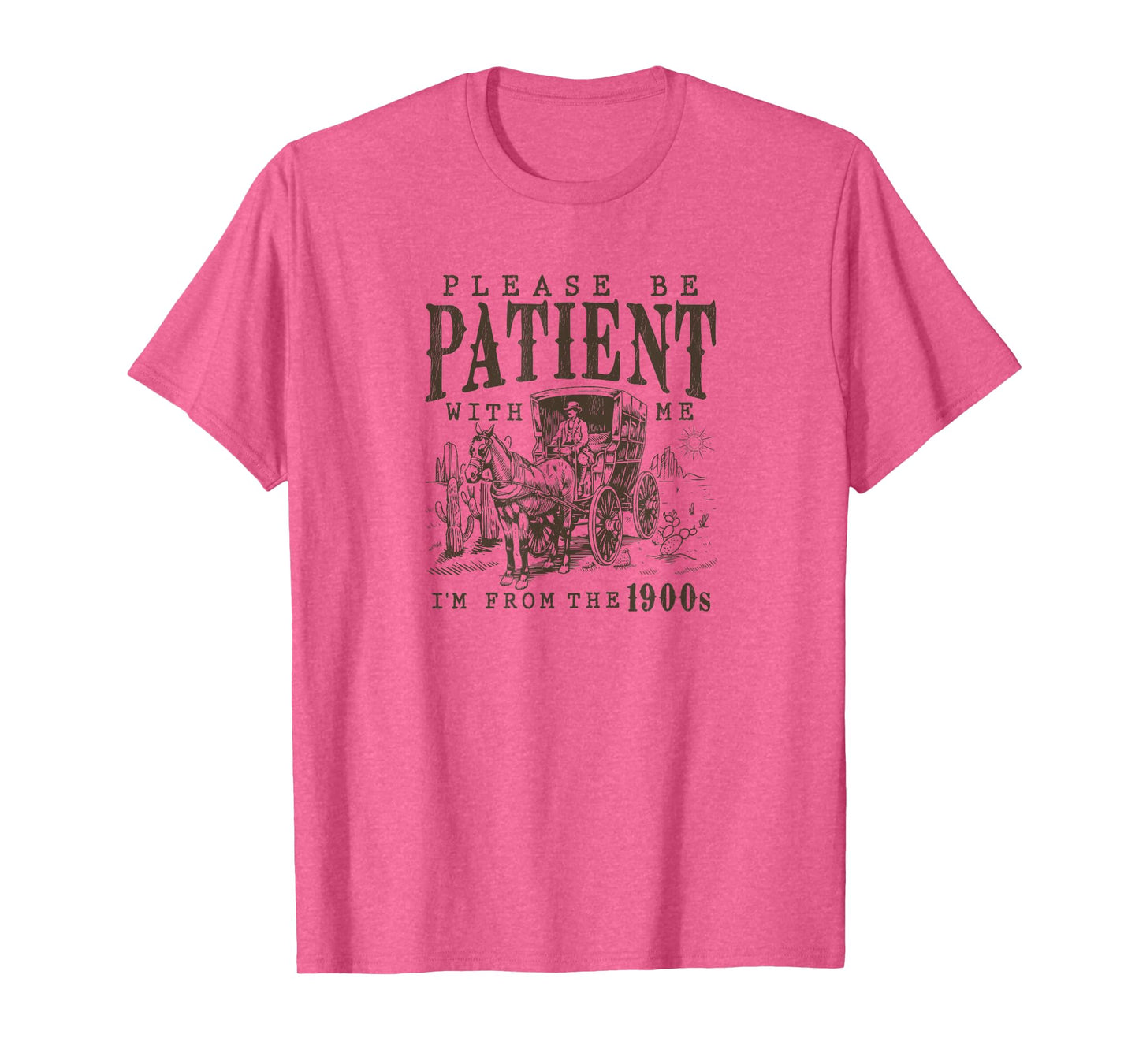 Please Be Patient I'm From The 1900s Funny Boomer Meme print T-Shirt