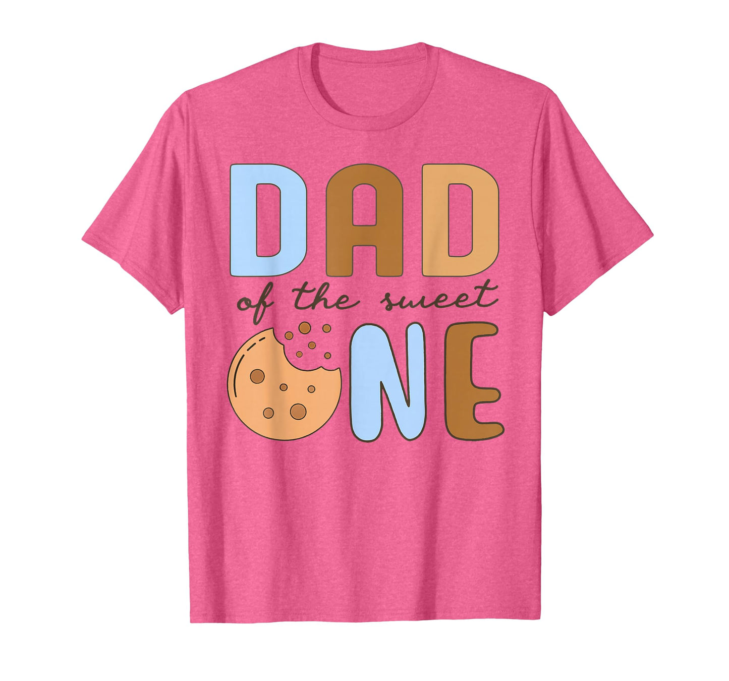 Dad Of The Sweet One Cookies and Milk 1st Birthday Party T-Shirt