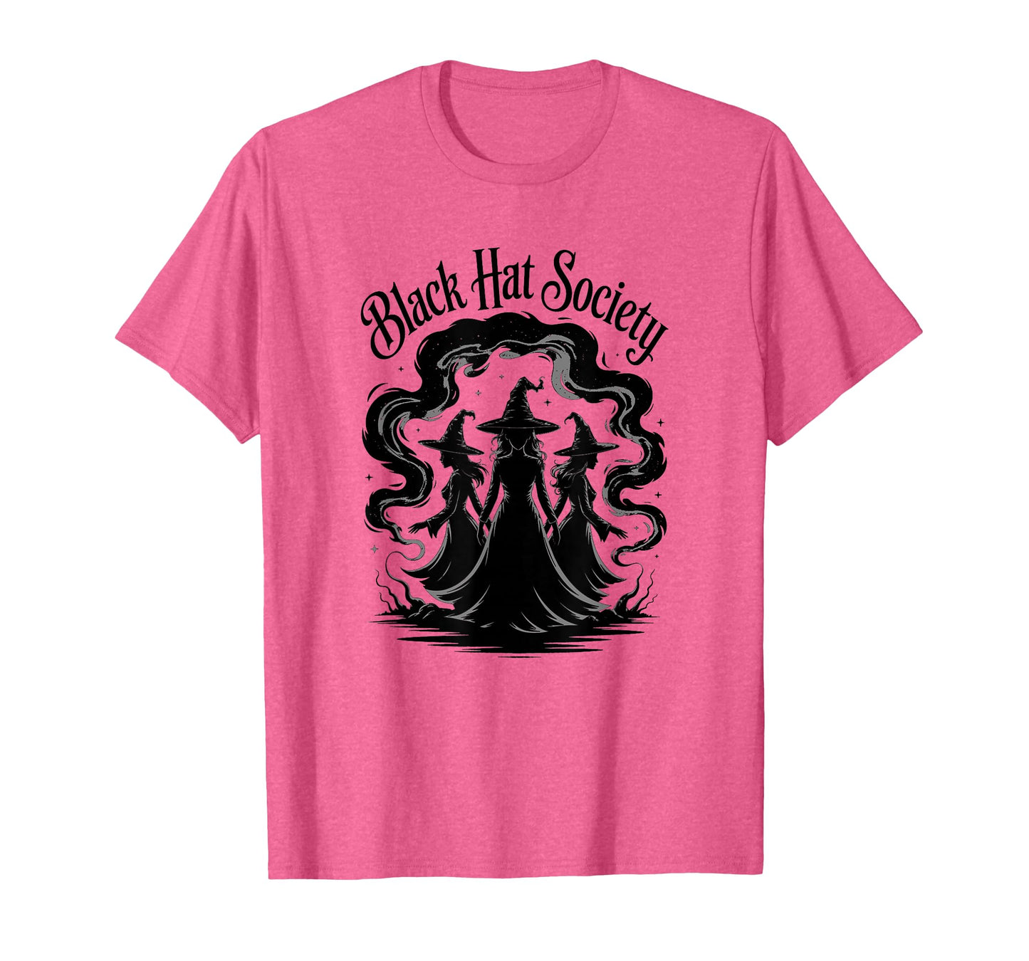 Funny Halloween Witch Black HAT Society T-Shirt