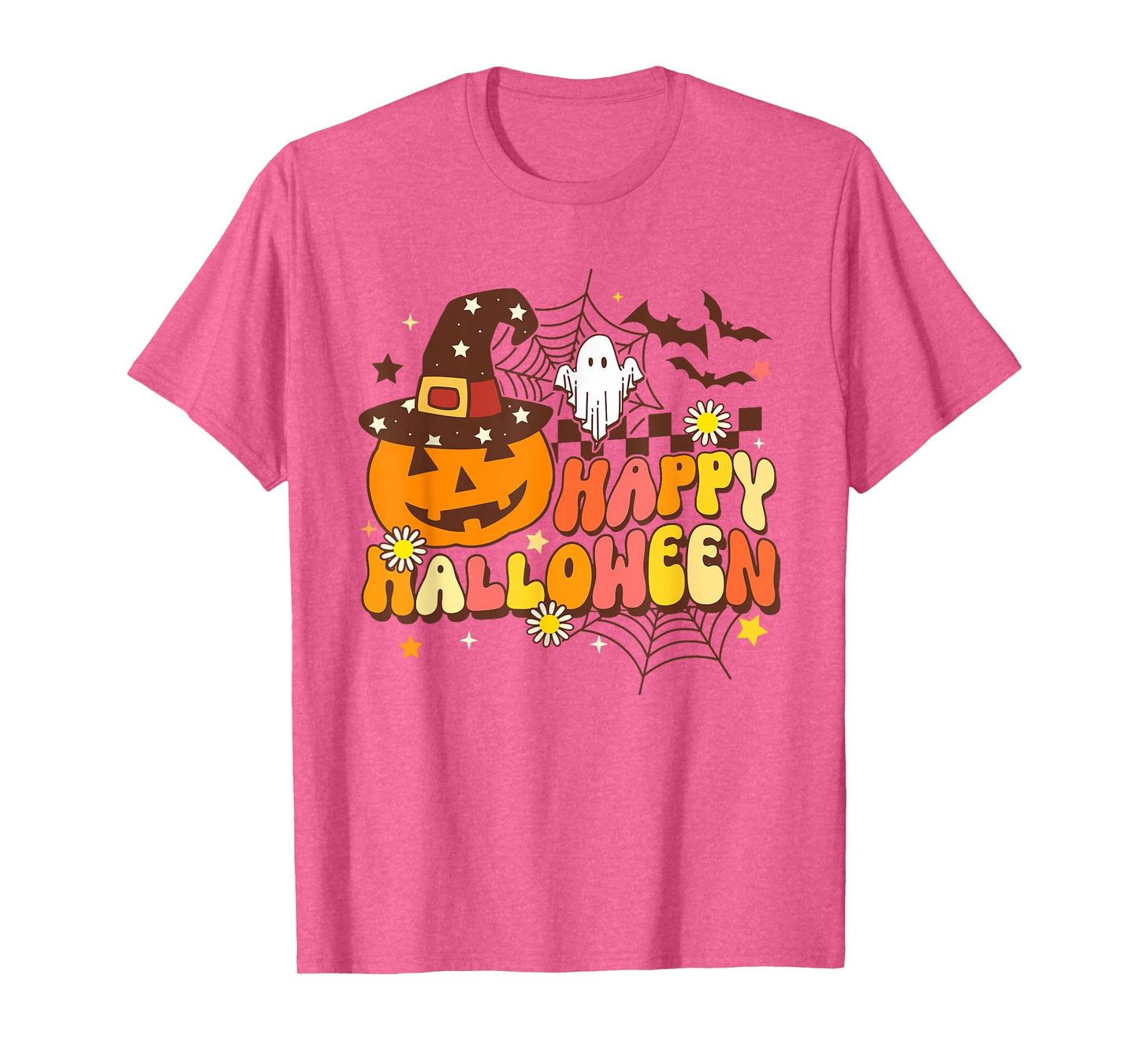 Happy Halloween Pumpkin Ghost T-Shirt