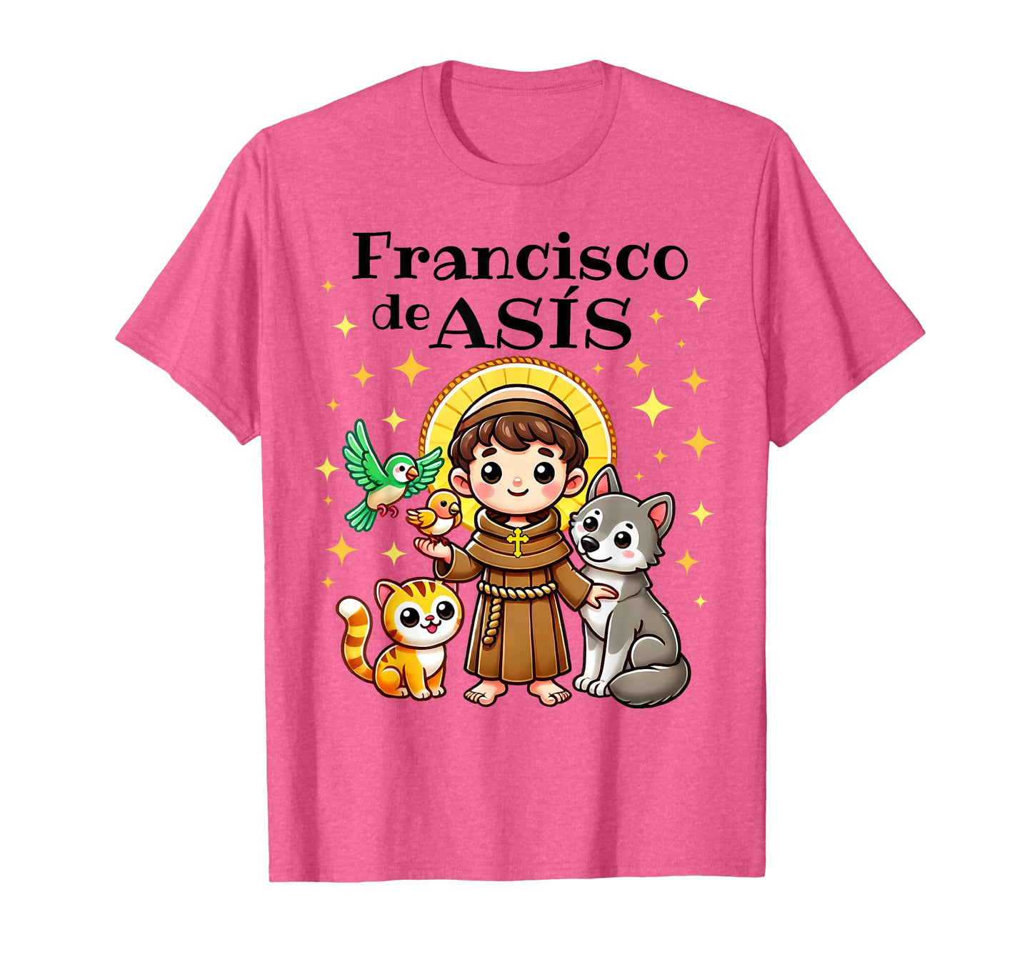 San Francisco de Asís Santo de los Animales Católico niños T-Shirt