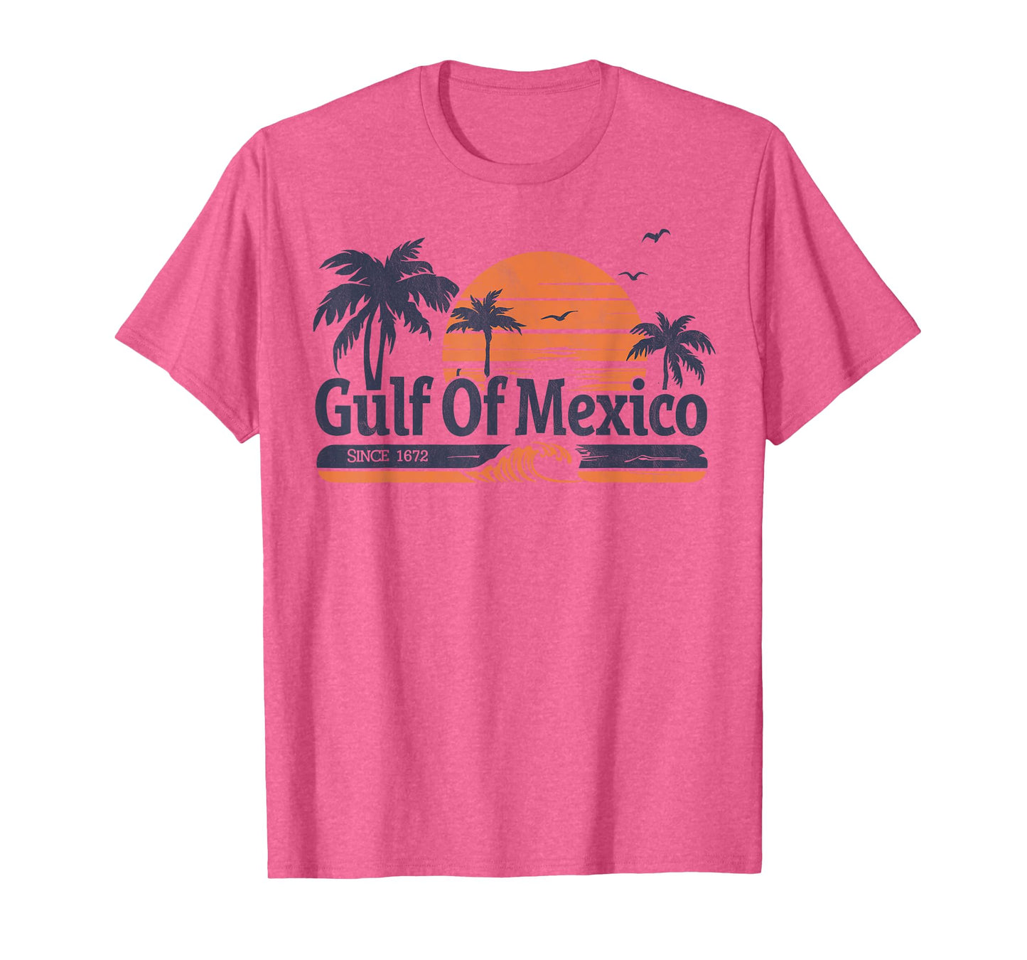 Gulf of Mexico 1672 retro Gulf of Mexico forever T-Shirt