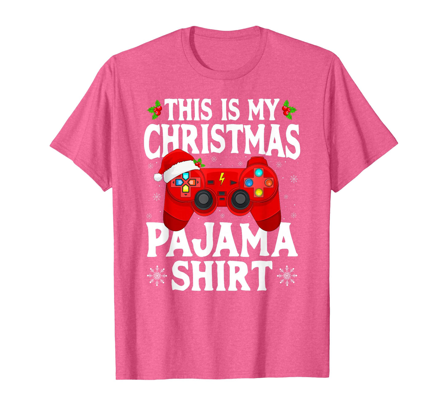 This is My Christmas Pajamas Video Game Gamer Boys Kids T-Shirt