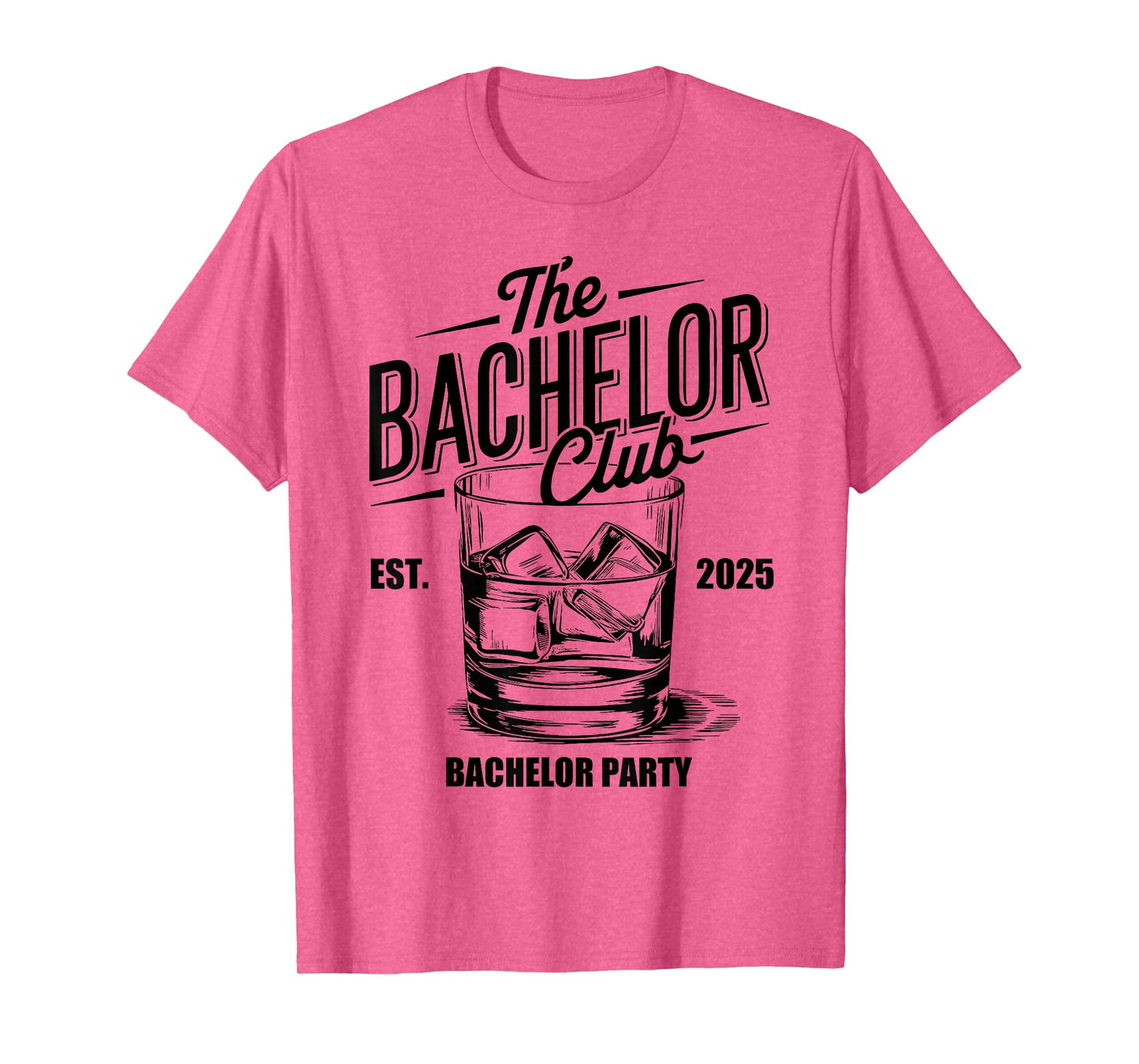 Vintage Bachelor 2025 Bachelor Party Engagement Men Costume T-Shirt