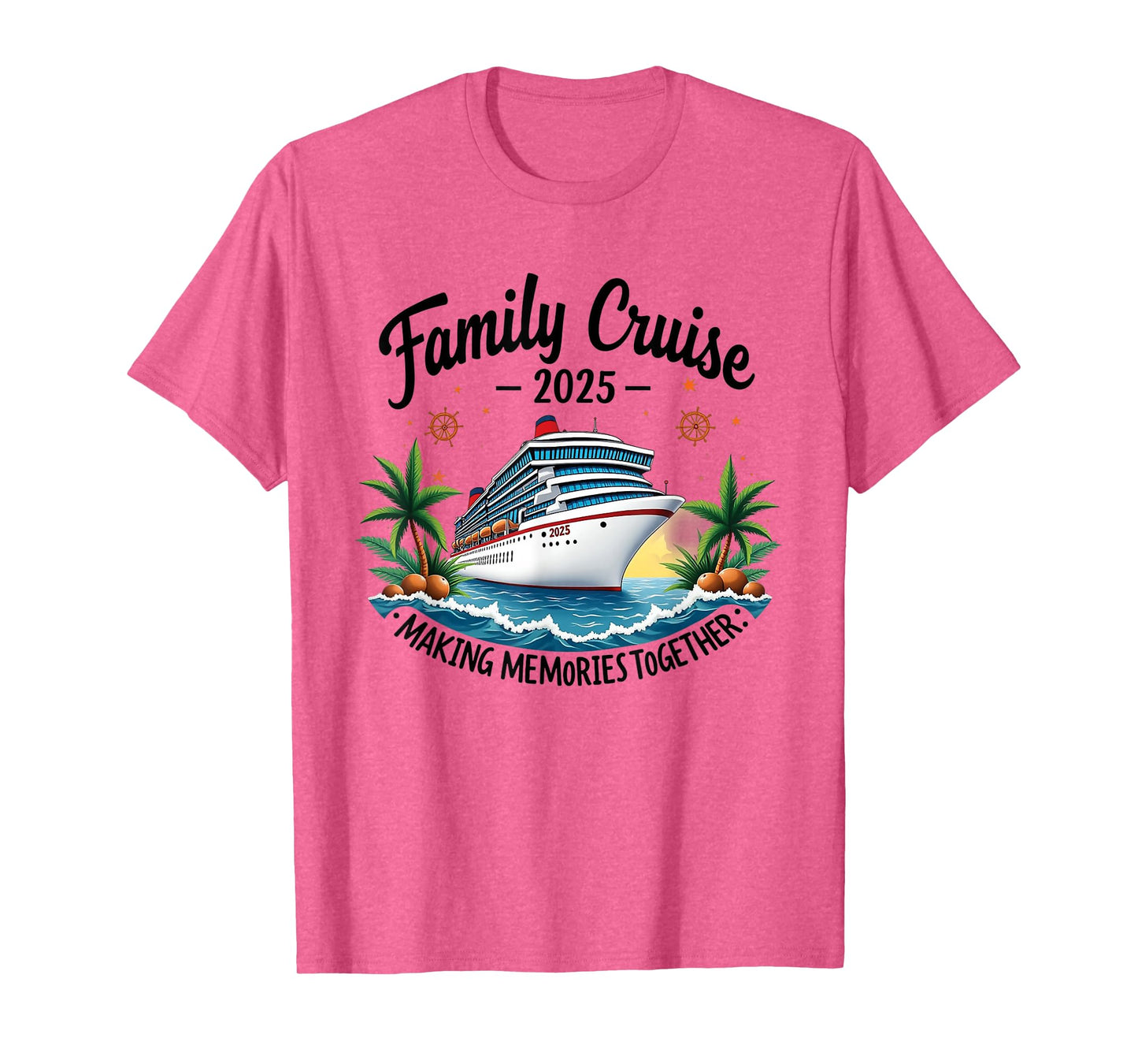 Family Cruise 2025 Vacation Trip Family Matching Cruise Ship T-Shirt