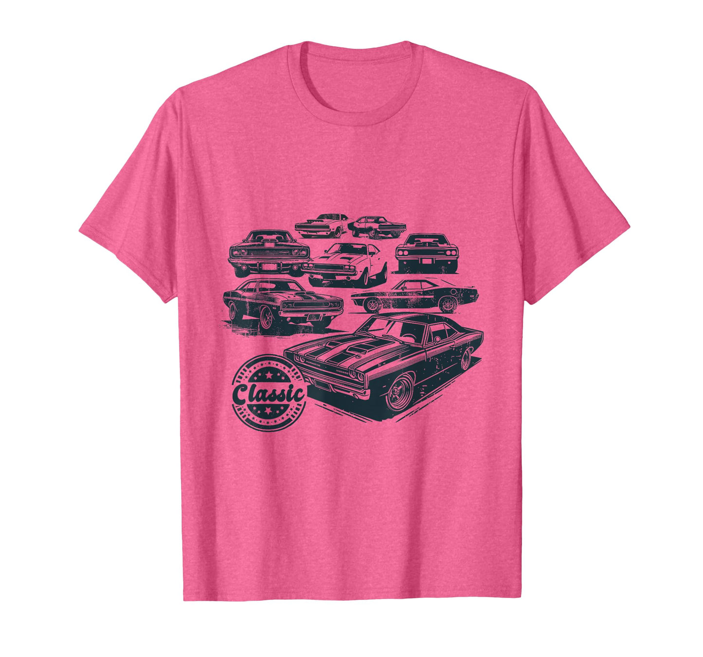 Classic Car Collection Vintage Muscle Cars T-Shirt
