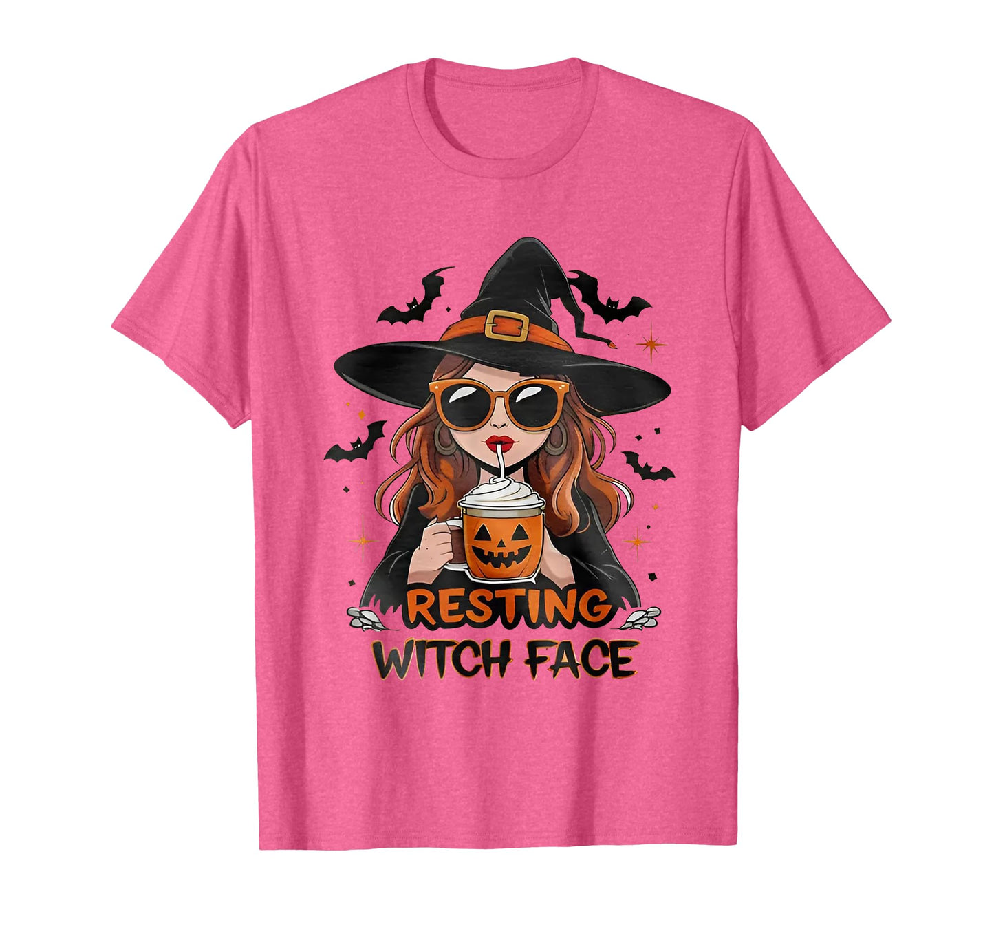 Resting Witch face Halloween T-Shirt