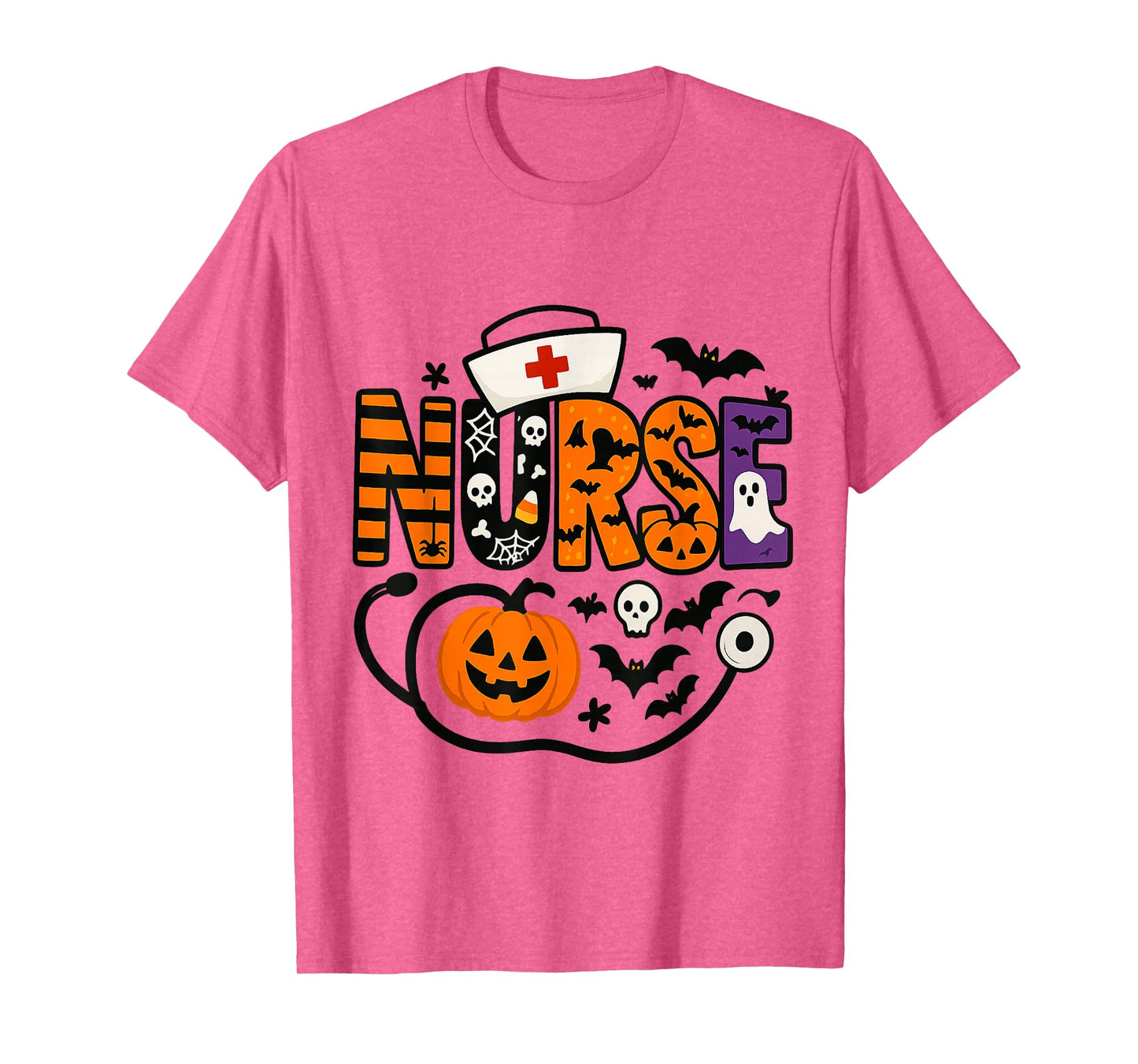 Halloween Nurse Cute Nursing Health Worker Costume Funny T-Shirt