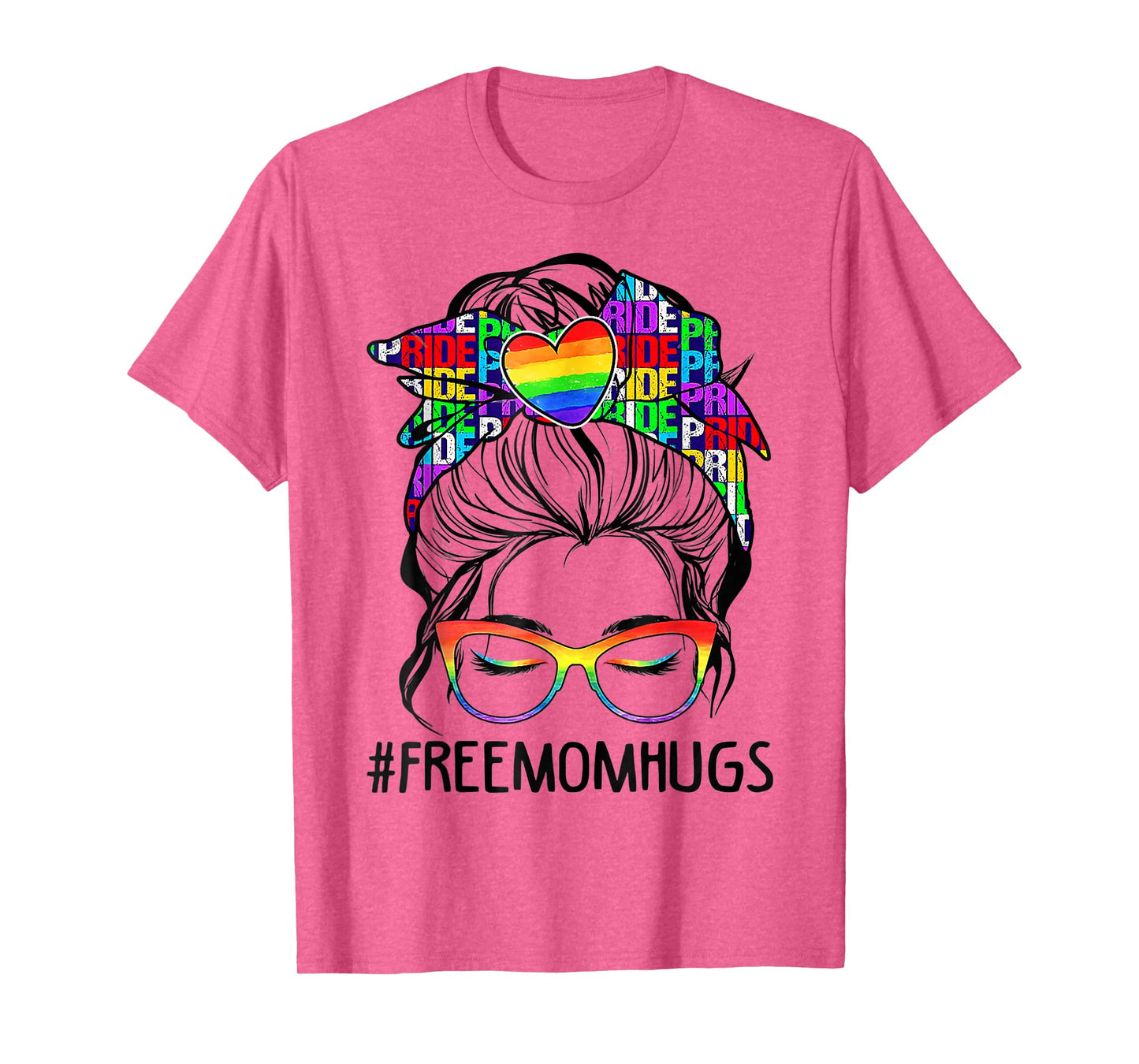 Free Mom Hugs Free Mom Hugs Inclusive Pride LGBTQIA T-Shirt