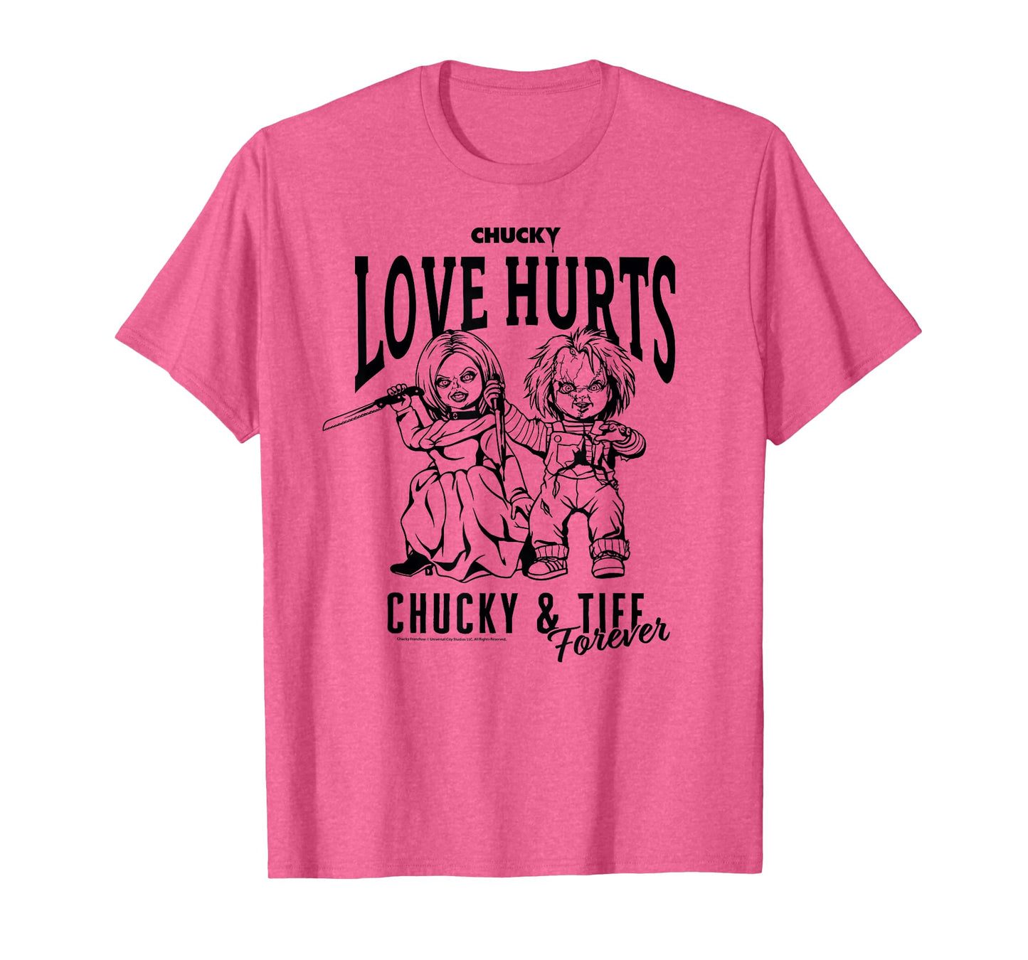 Chucky & Tiff Forever Love Hurts T-Shirt