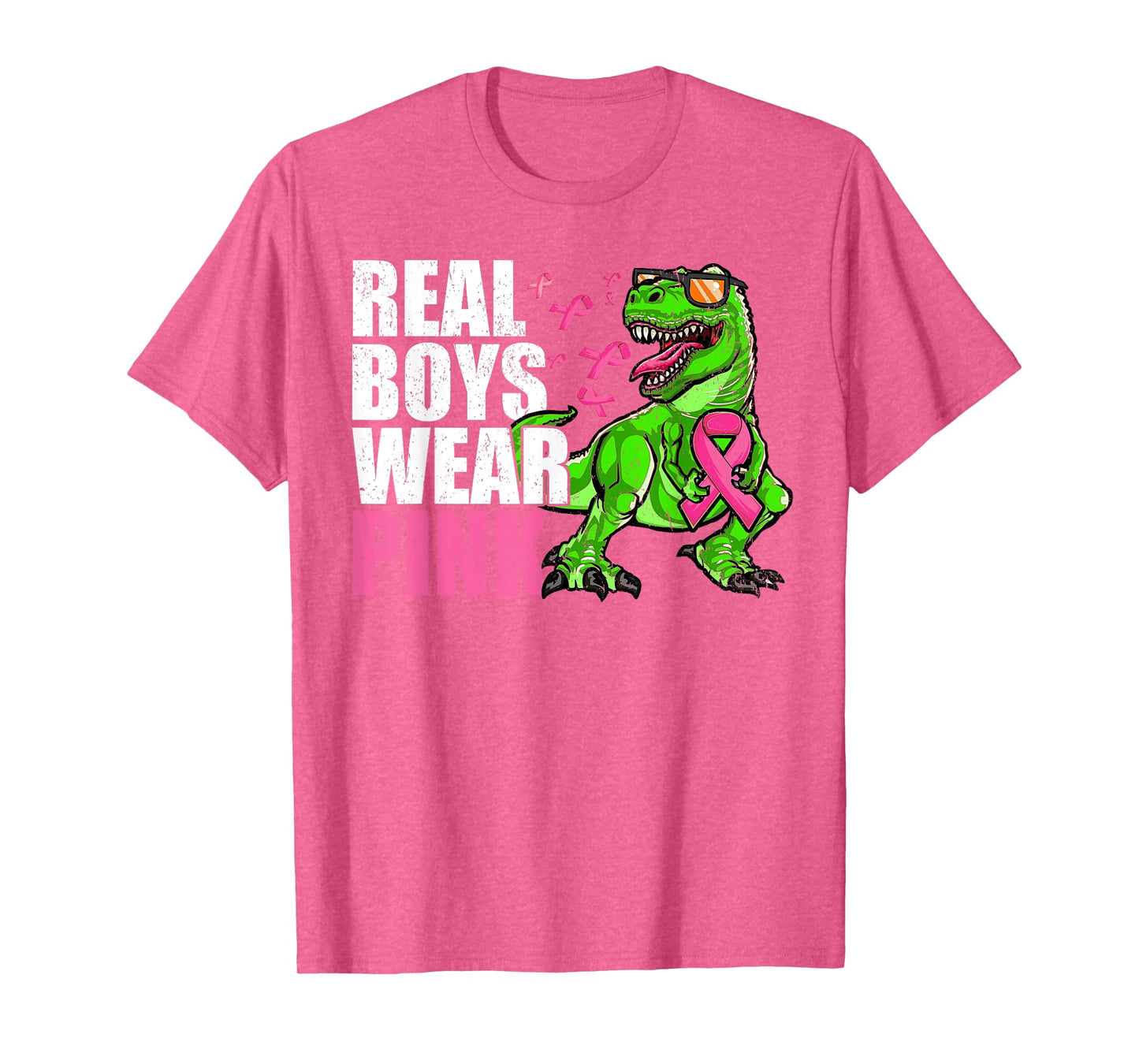 Breast Cancer Youths Toddlers, T Rex Breast Cancer Boys Kids T-Shirt