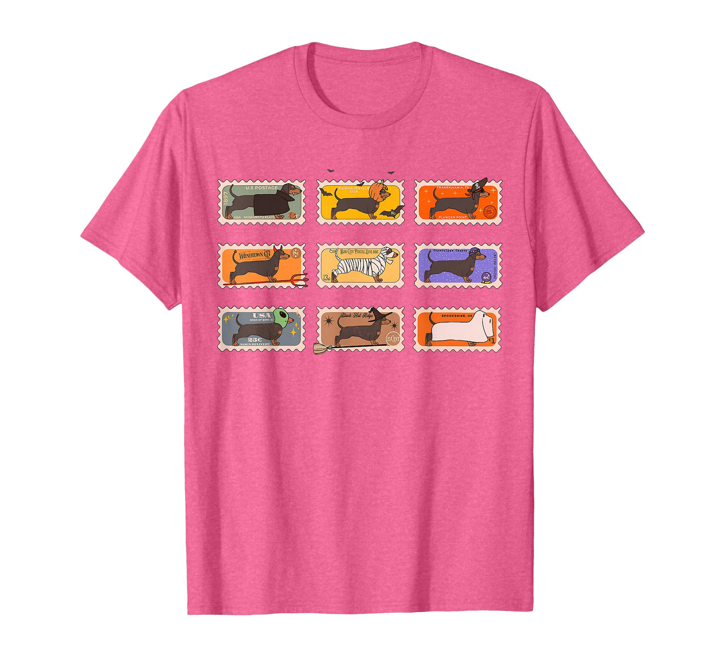 Dachshund Happy Halloweiner Funny Halloween Dogs Lover T-Shirt