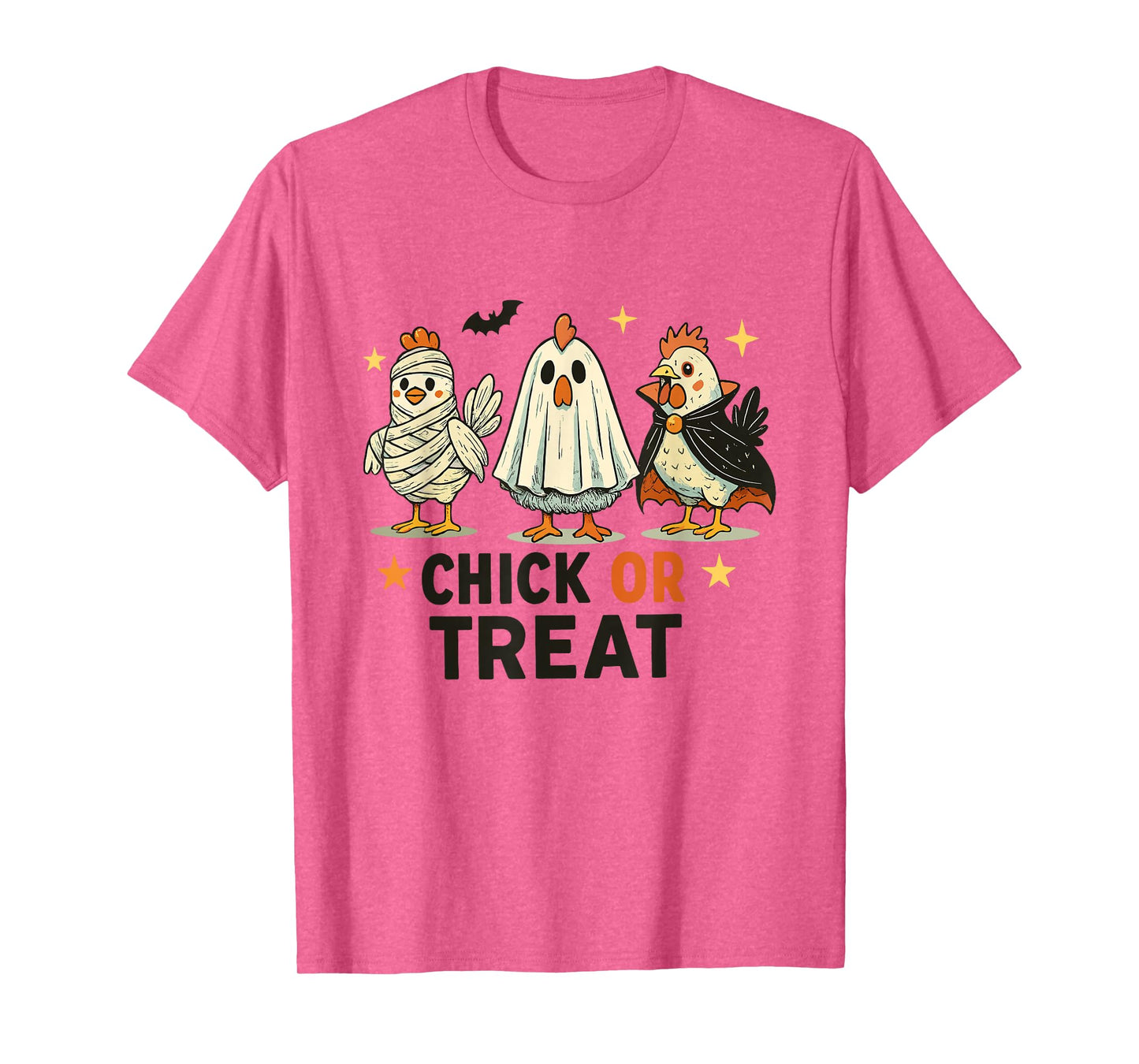 Chick or Treat Halloween Chicken Ghost Spooky Chicken Lover T-Shirt