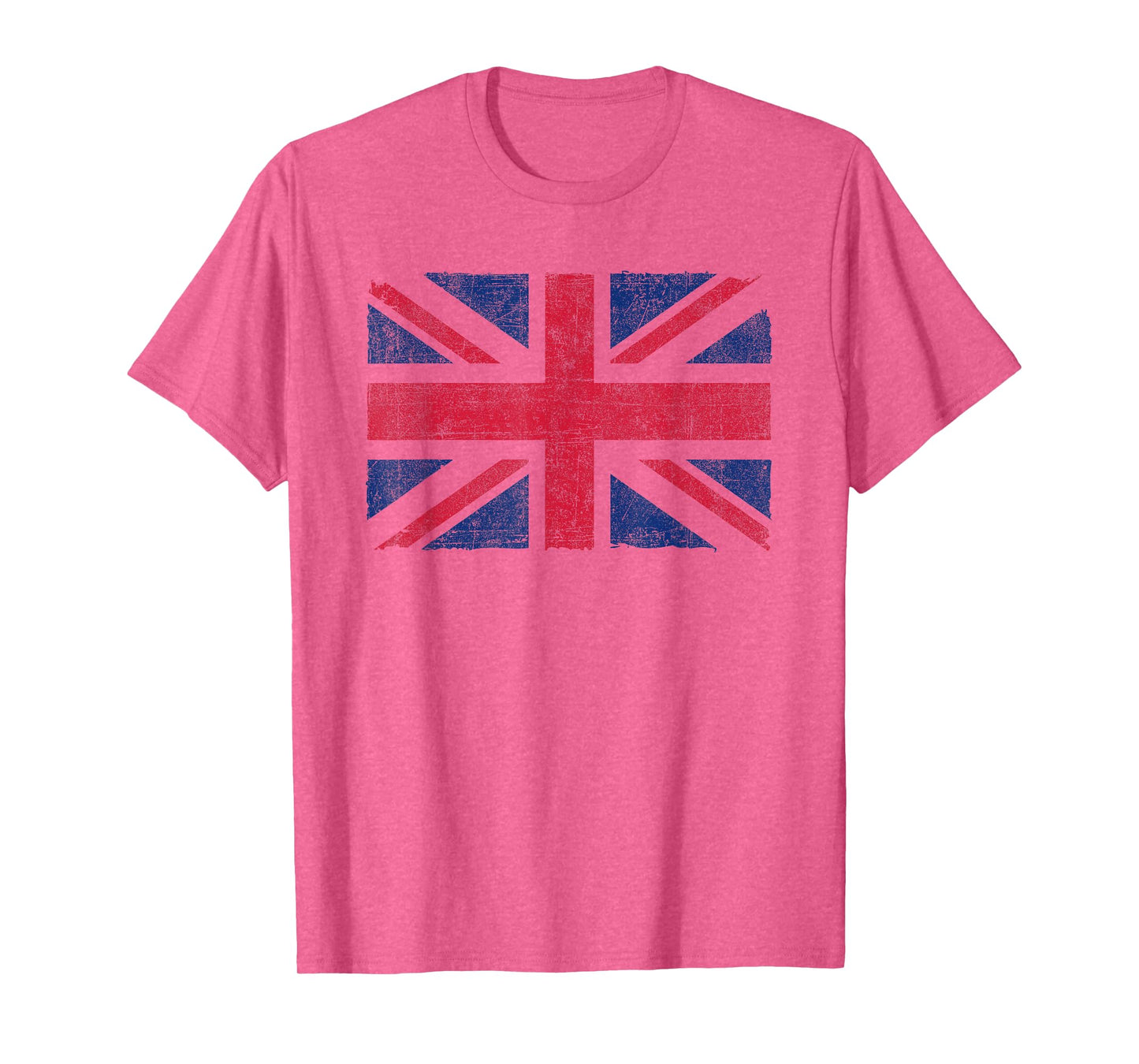 Retro Union Jack Vintage British Flag Great Britain UK T-Shirt