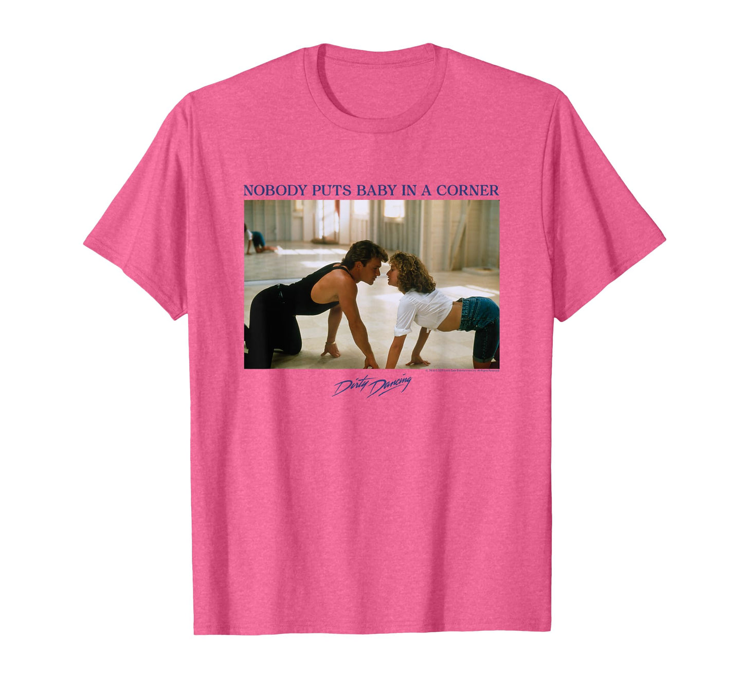 Dirty Dancing Johnny and Baby Photo Vintage Movie T-Shirt