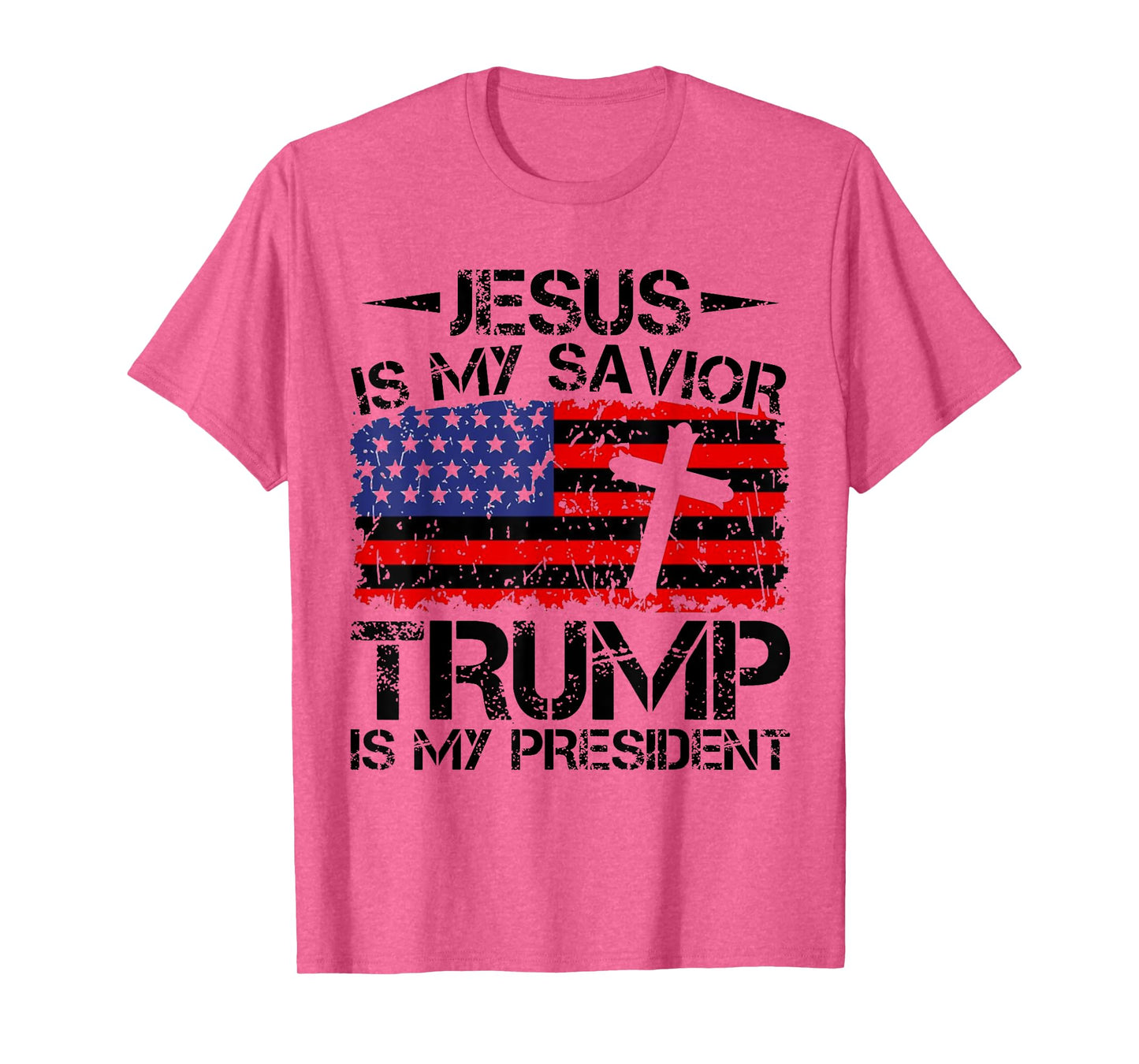 Jesus is my Savior Trump is my President, Trump 2024 T-Shirt