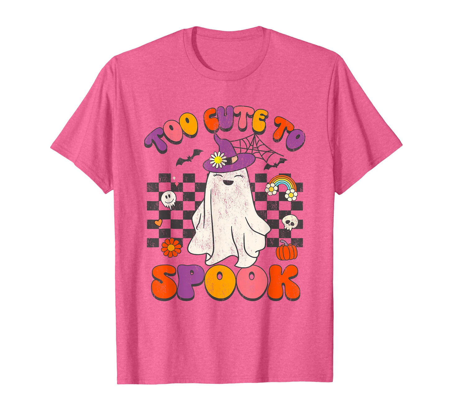 Too Cute to Spook Ghost Halloween T-Shirt