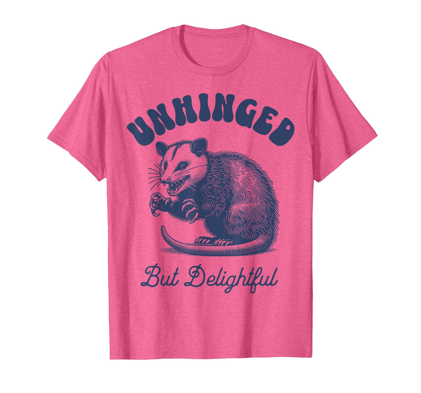 Opossum Funny Unhinged but Delightful Meme Possum Graphic T-Shirt