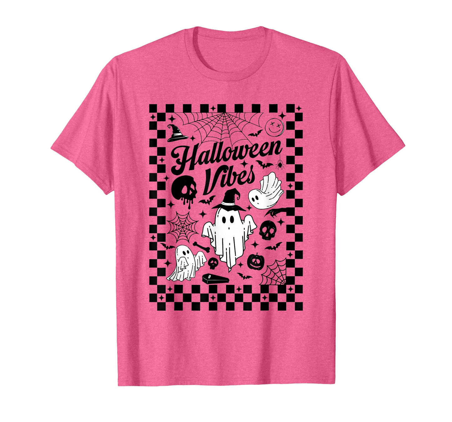 Halloween Vibes Spooky Season Pumpkin Witch T-Shirt