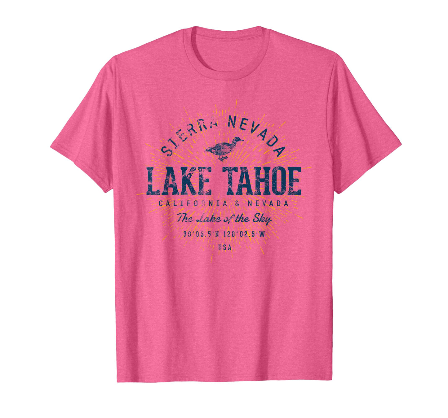 Retro Style Vintage Lake Tahoe T-Shirt