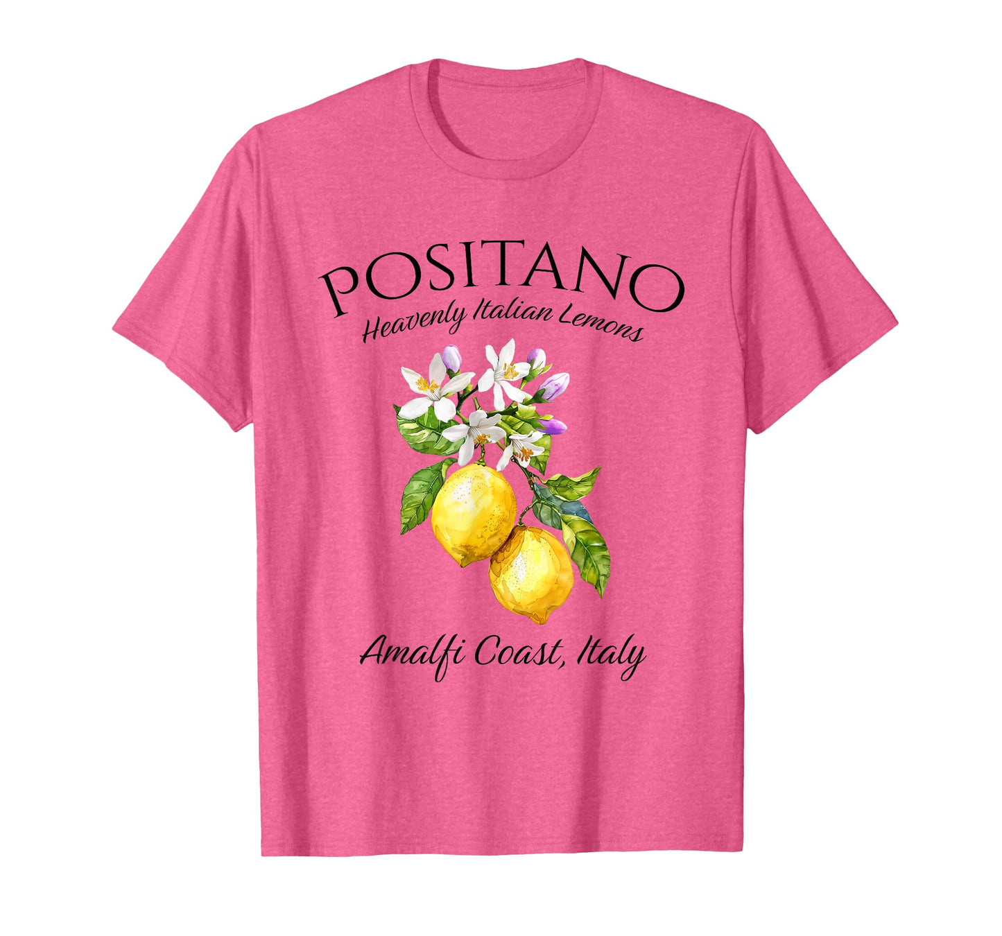 Positano Amalia Coast Italian Lemons Italy T-Shirt