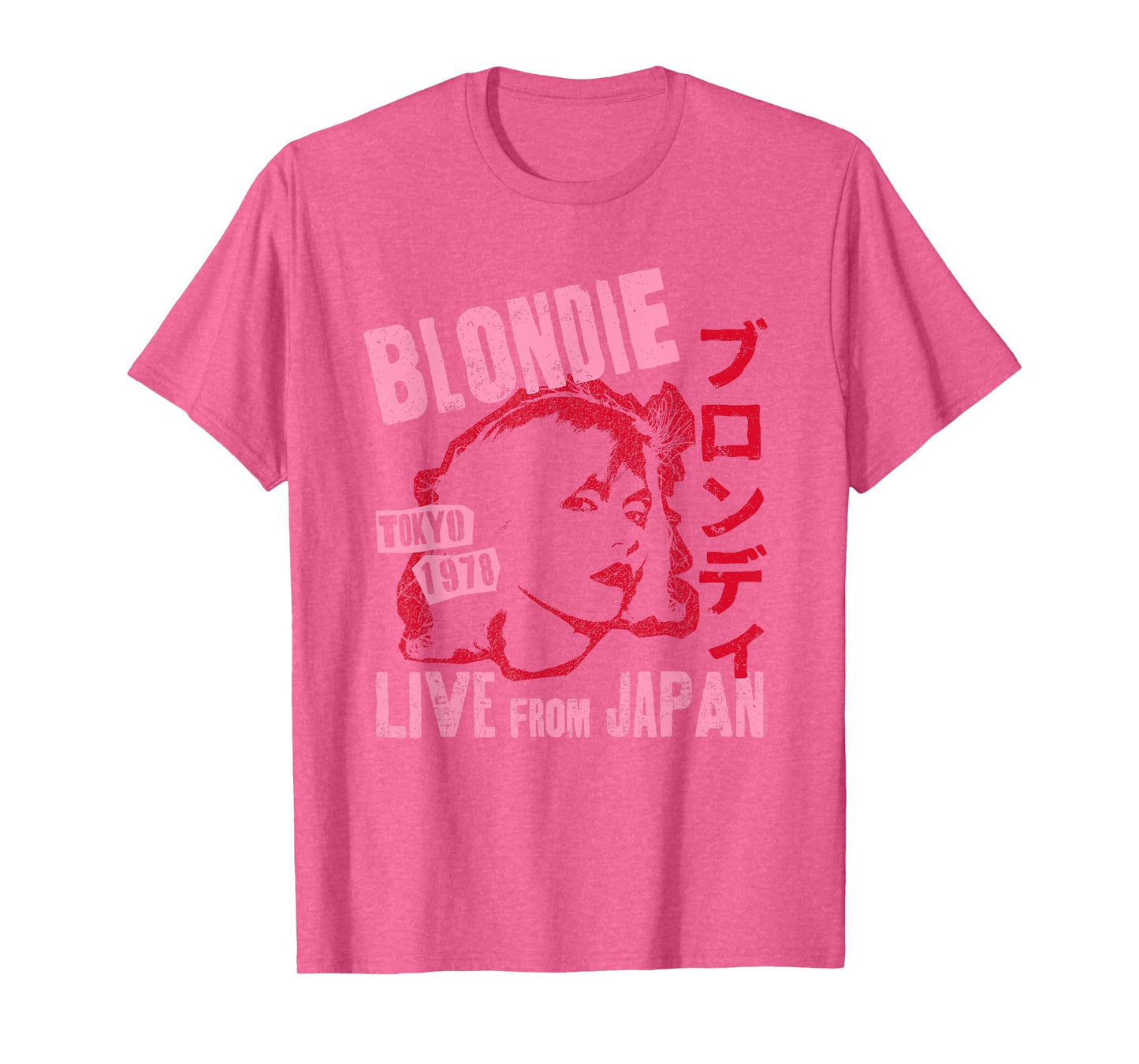 Blondie Live from Japan Flyer Vintage Band T-Shirt