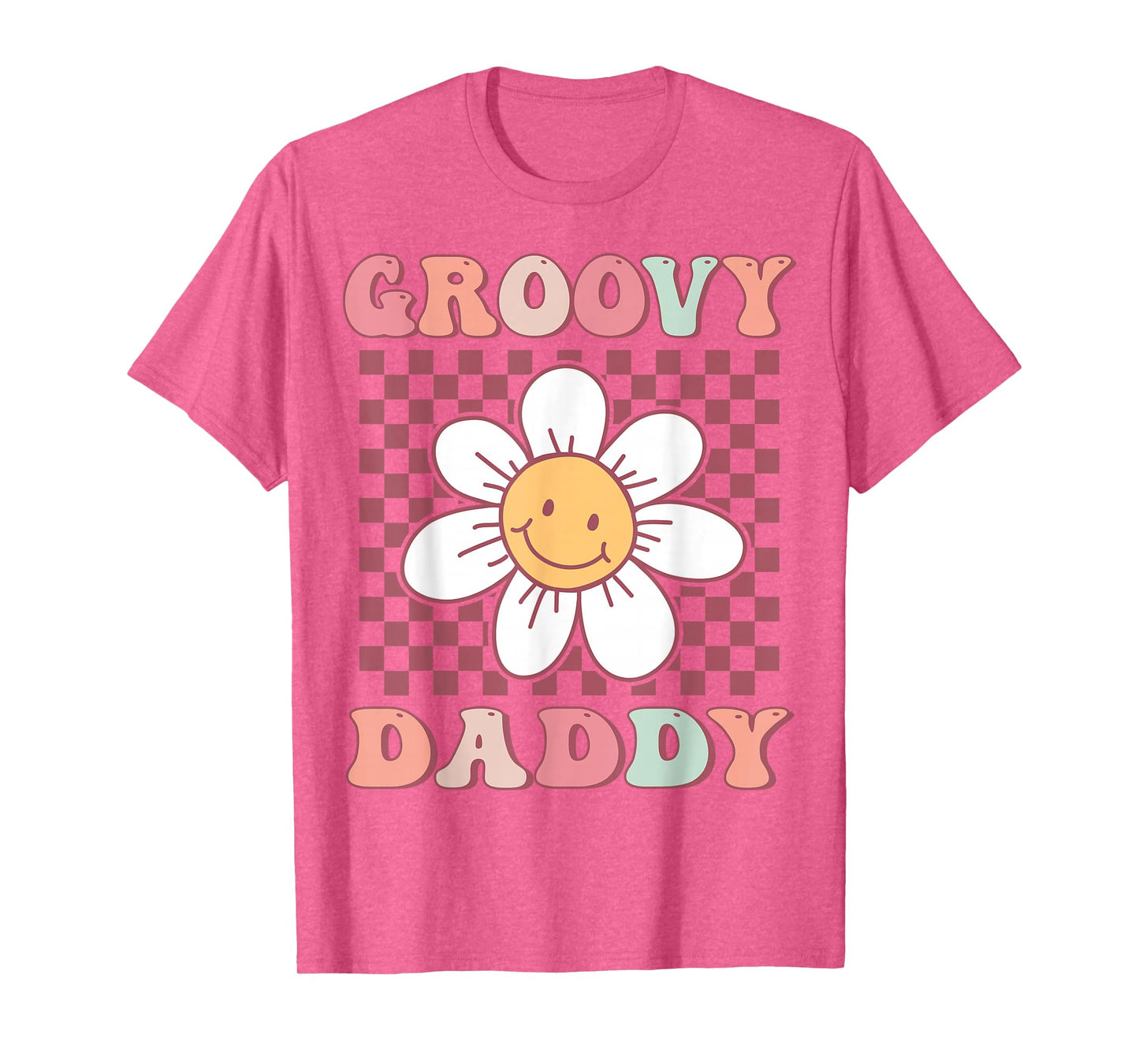 Groovy Daddy Matching Family Birthday Party Daisy Flower T-Shirt