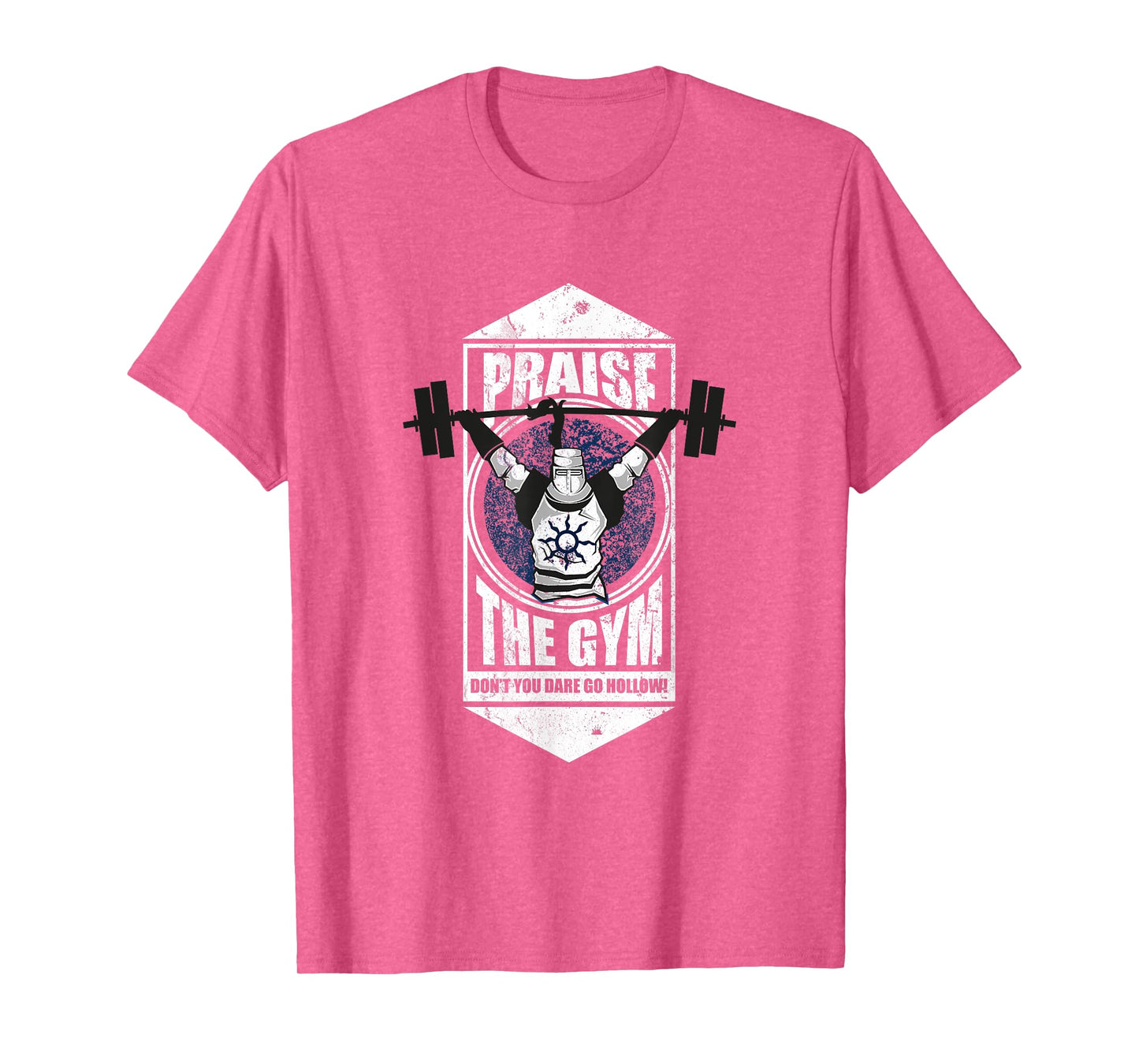 Grindstore Originals Praise The Gym T-Shirt - Women's Grey Classic Gym T-Shirt - Small