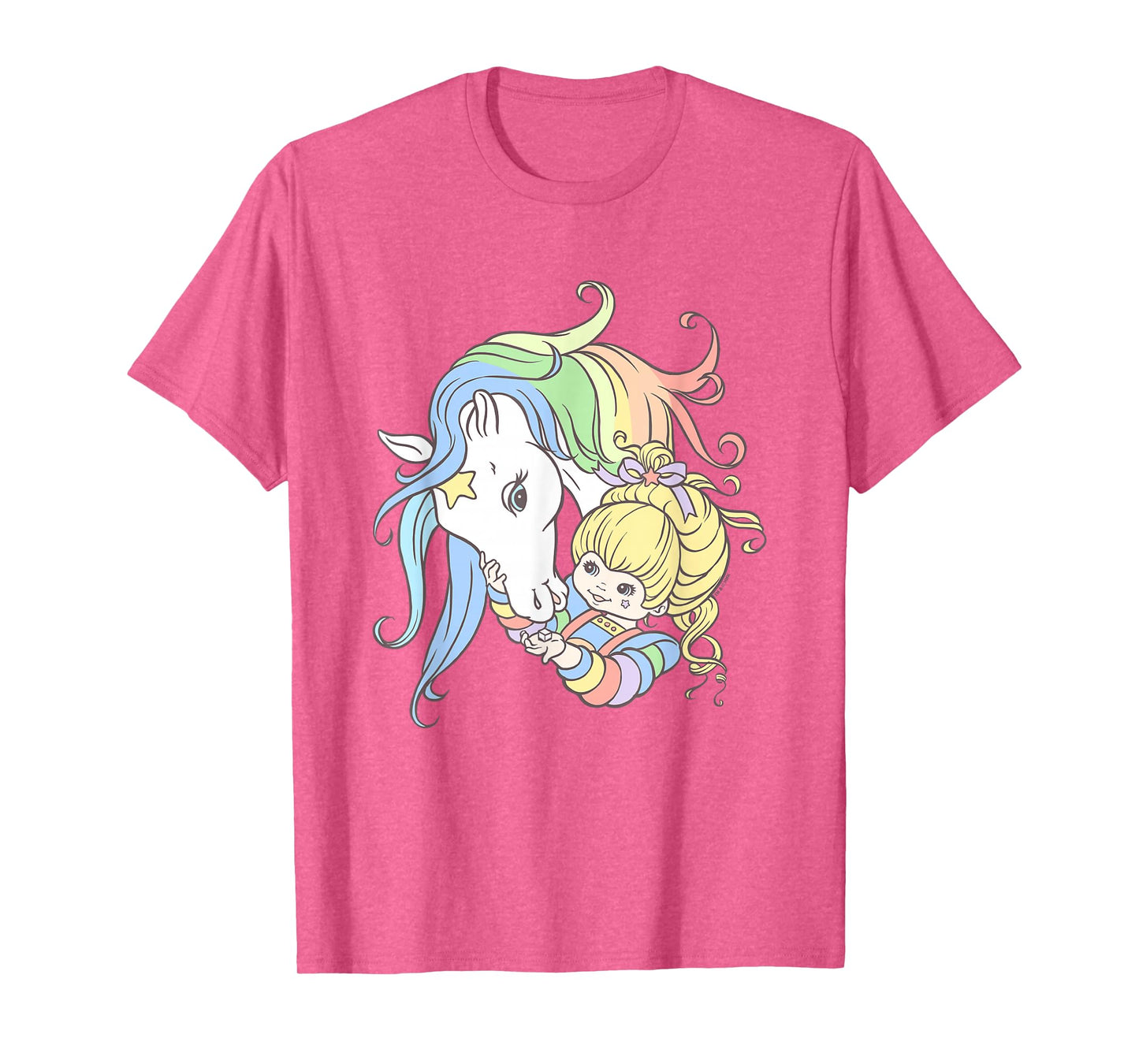 Rainbow Brite Cute Rainbow Starlight Best Friends Chest Logo T-Shirt