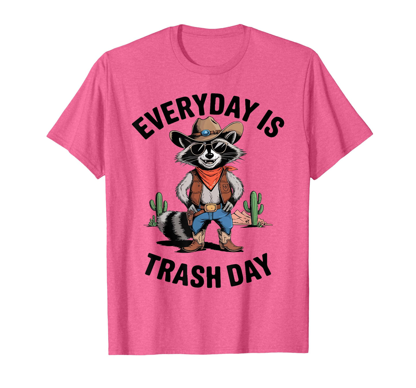Everyday Is Trash Day Funny Raccoon Racing Car Toddler Boy T-Shirt