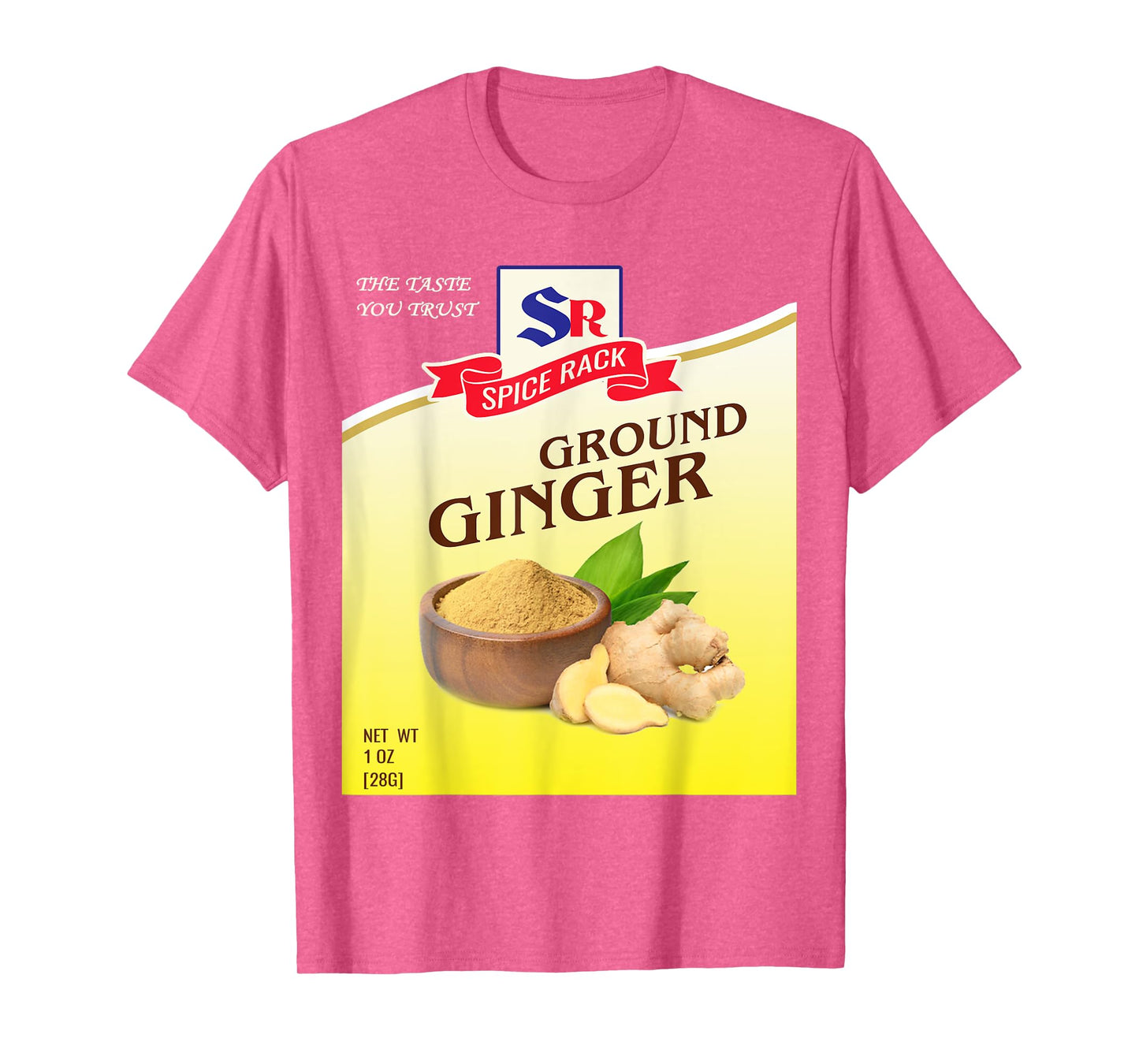 Ground Ginger Halloween Costume Unique Fun Foodie T-Shirt