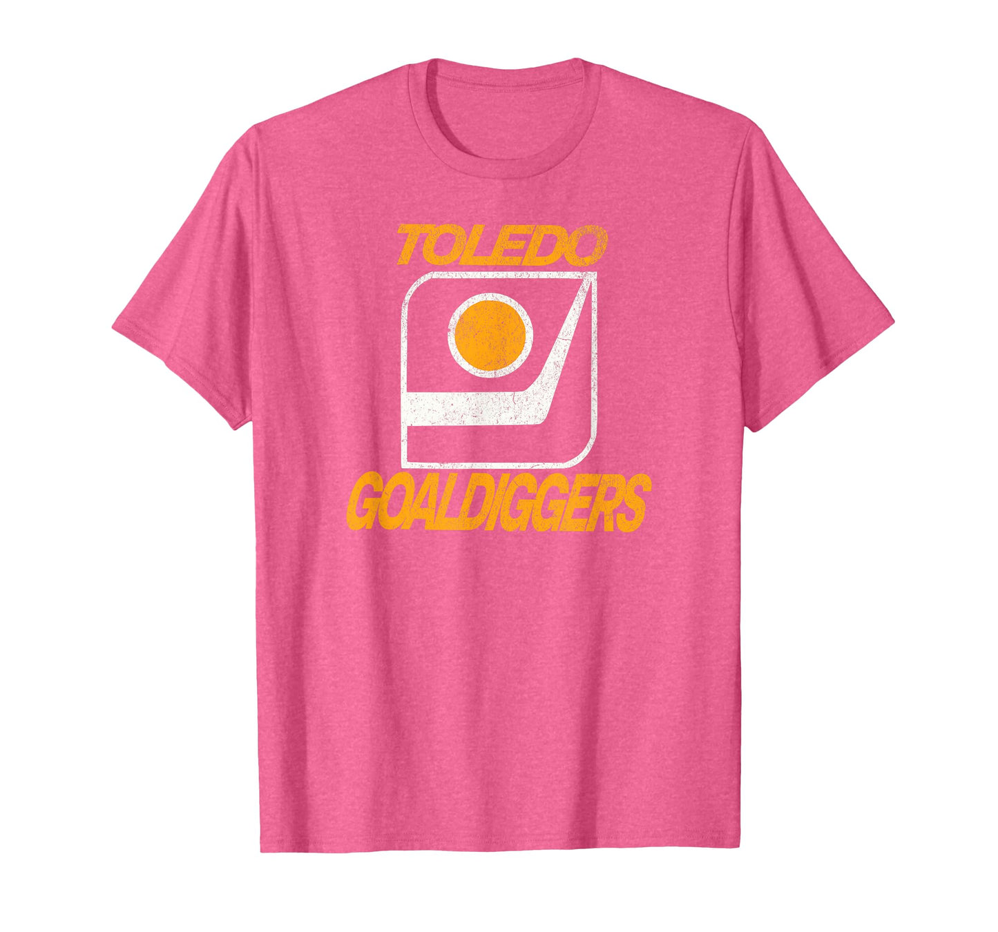 Defunct Hockey Team Toledo Goaldiggers Hockey T-Shirt