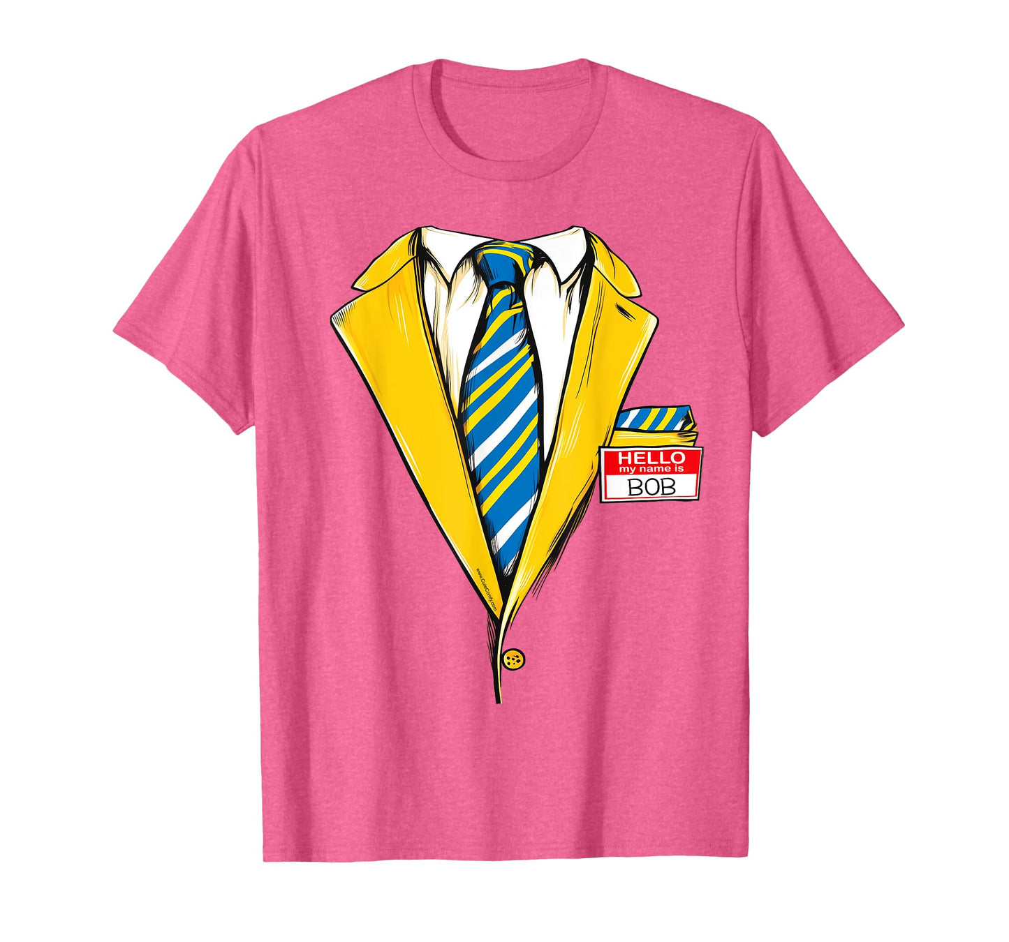 Yellow Bob Funny Halloween Costume Zombie Tuxedo Suit Tux T-Shirt