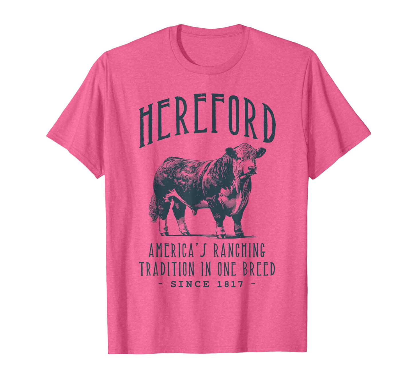 HEREFORD CATTLE VINTAGE LIVESTOCK DESIGN T-Shirt