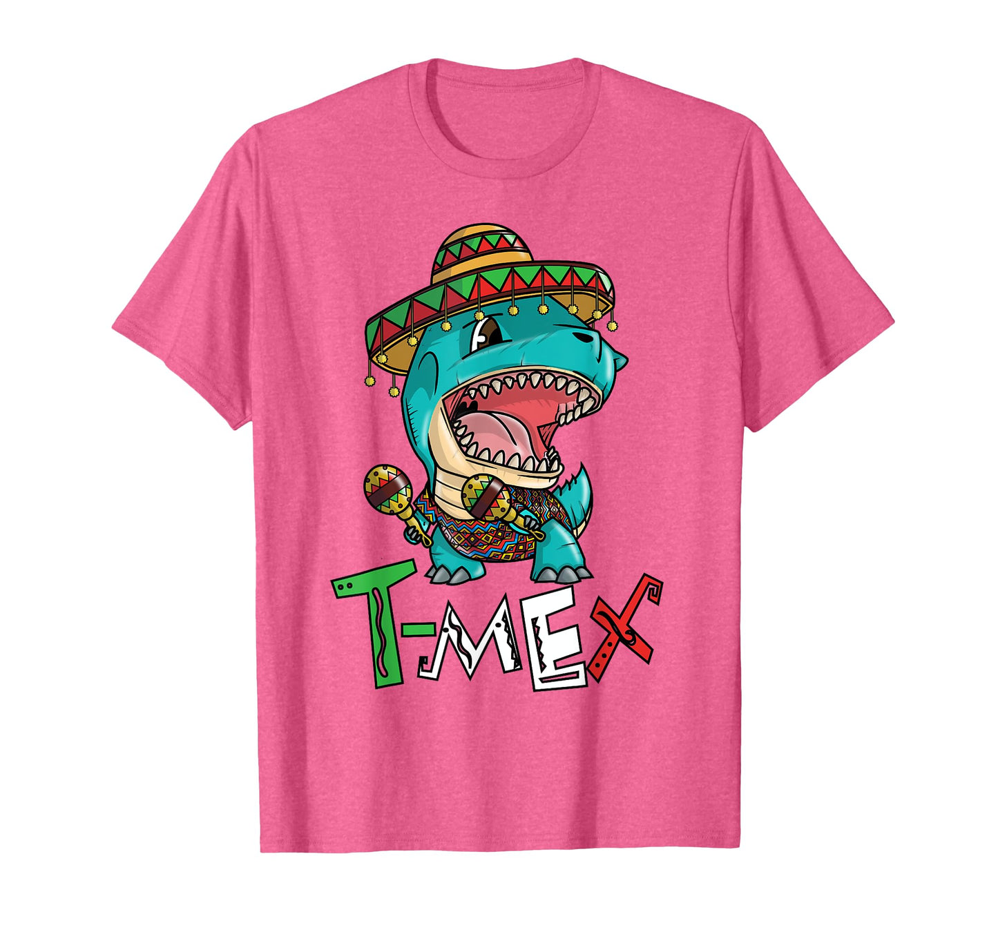 Cinco De Mayo Dinosaur Shirt Mexican Shirts for Boys Funny T-Shirt