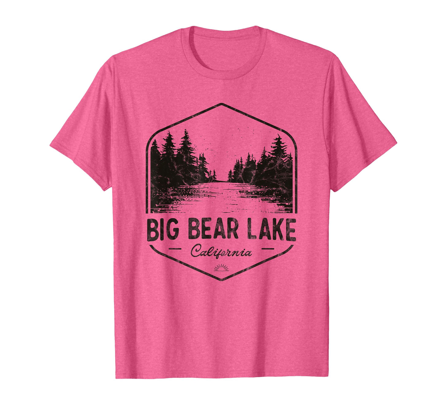 Big Bear Lake California Outdoors Vintage T-Shirt