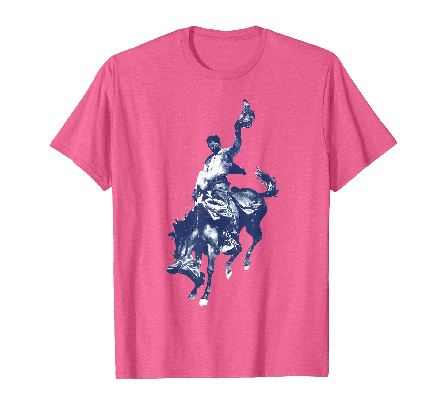 Cowboy Rodeo Horse Western Country Vintage Bronco Riding T-Shirt