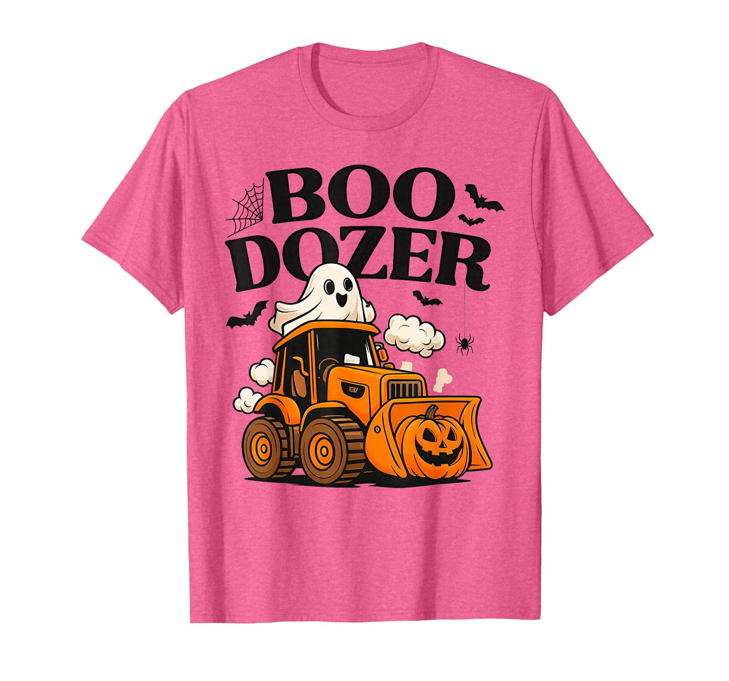 Boo Doze Funny Halloween Construction T-Shirt