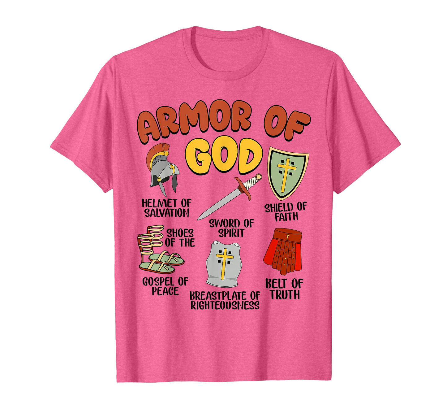 Armor of God Son Boy Christian I Love Jesus Save Bro Toddler T-Shirt