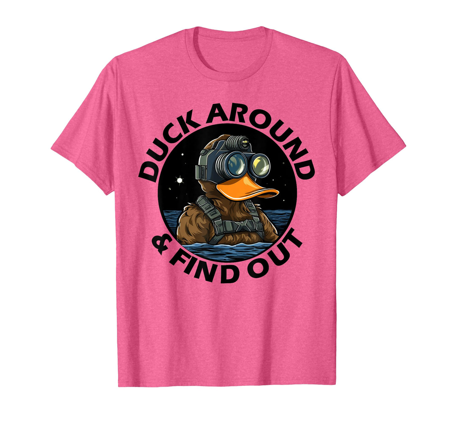 Duck Around and Find Out Funny Tactical Operator Gym T-Shirt