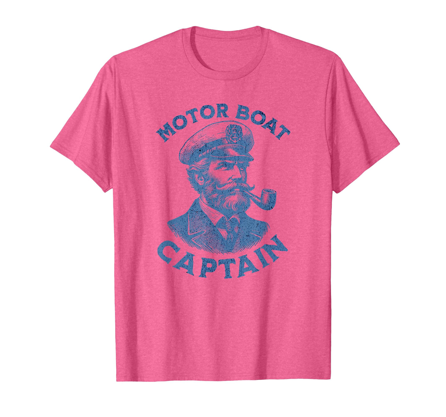 Funny Motor Boat Captain T-Shirt
