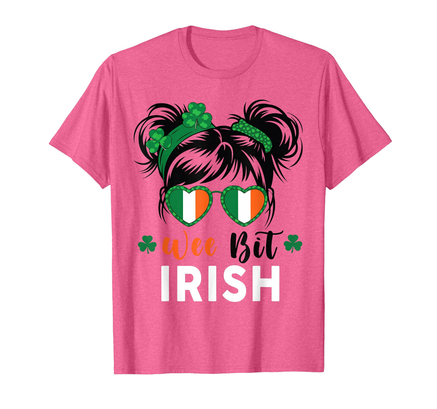 Kids Wee Bit Irish Girl St Patrick's Day Baby Toddler Funny T-Shirt