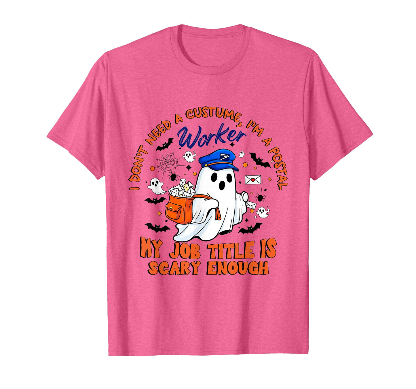 I Don't Need a Costume, Spooky Postal Worker Halloween Tees T-Shirt