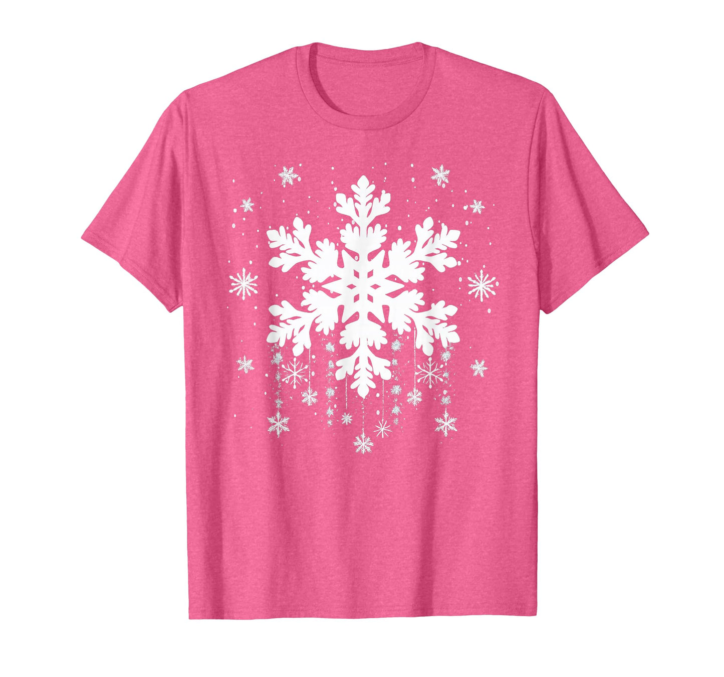 Snowflake Teacher Costume Matching Family Winter Christmas T-Shirt