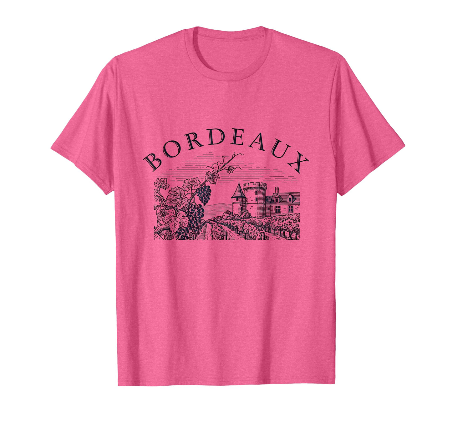 Bordeaux France Wine Region Winery Vineyard Chateau T-Shirt